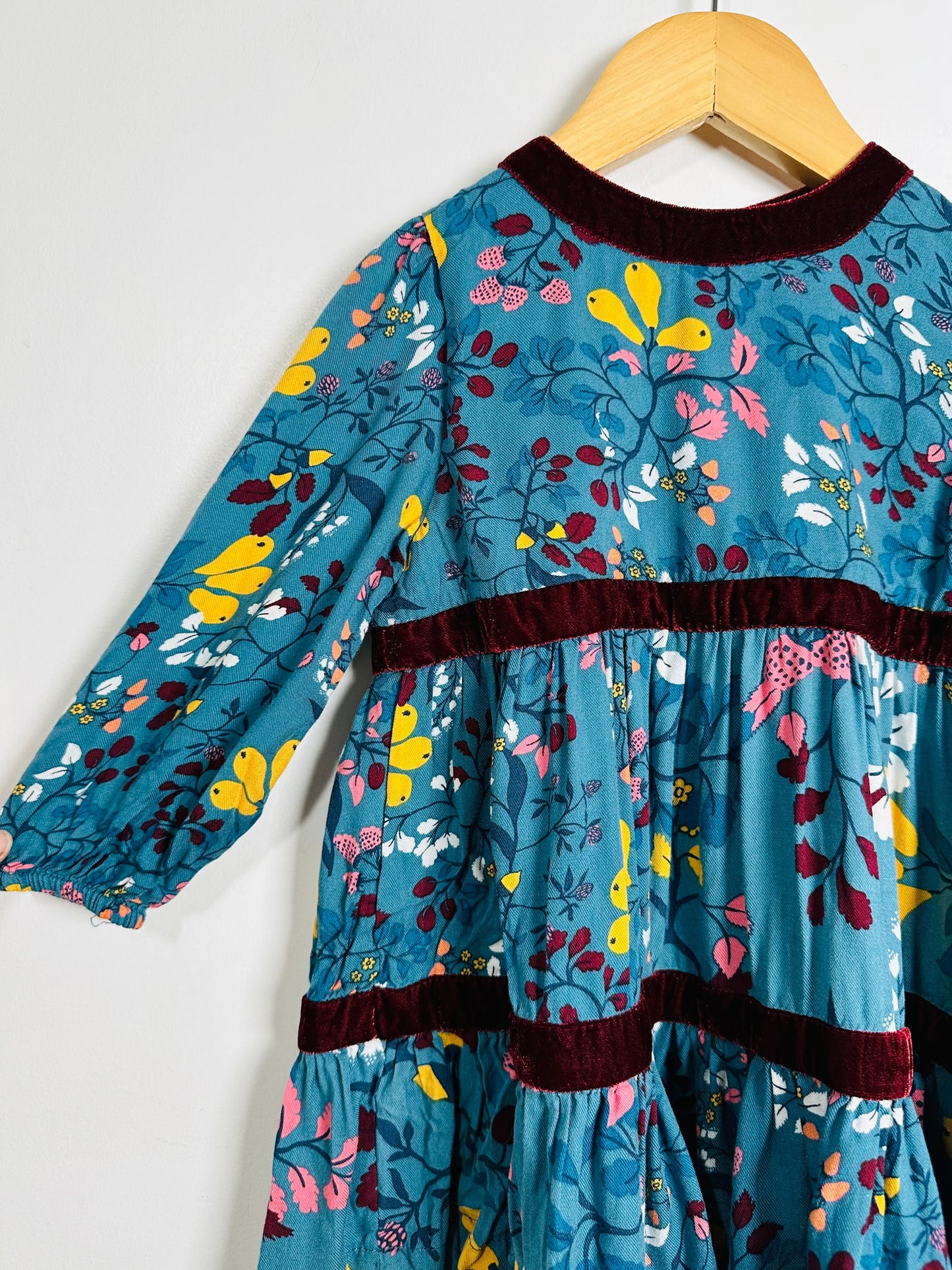 Polarn O. Pyret Tiered Ruffle Dress / 18-24M