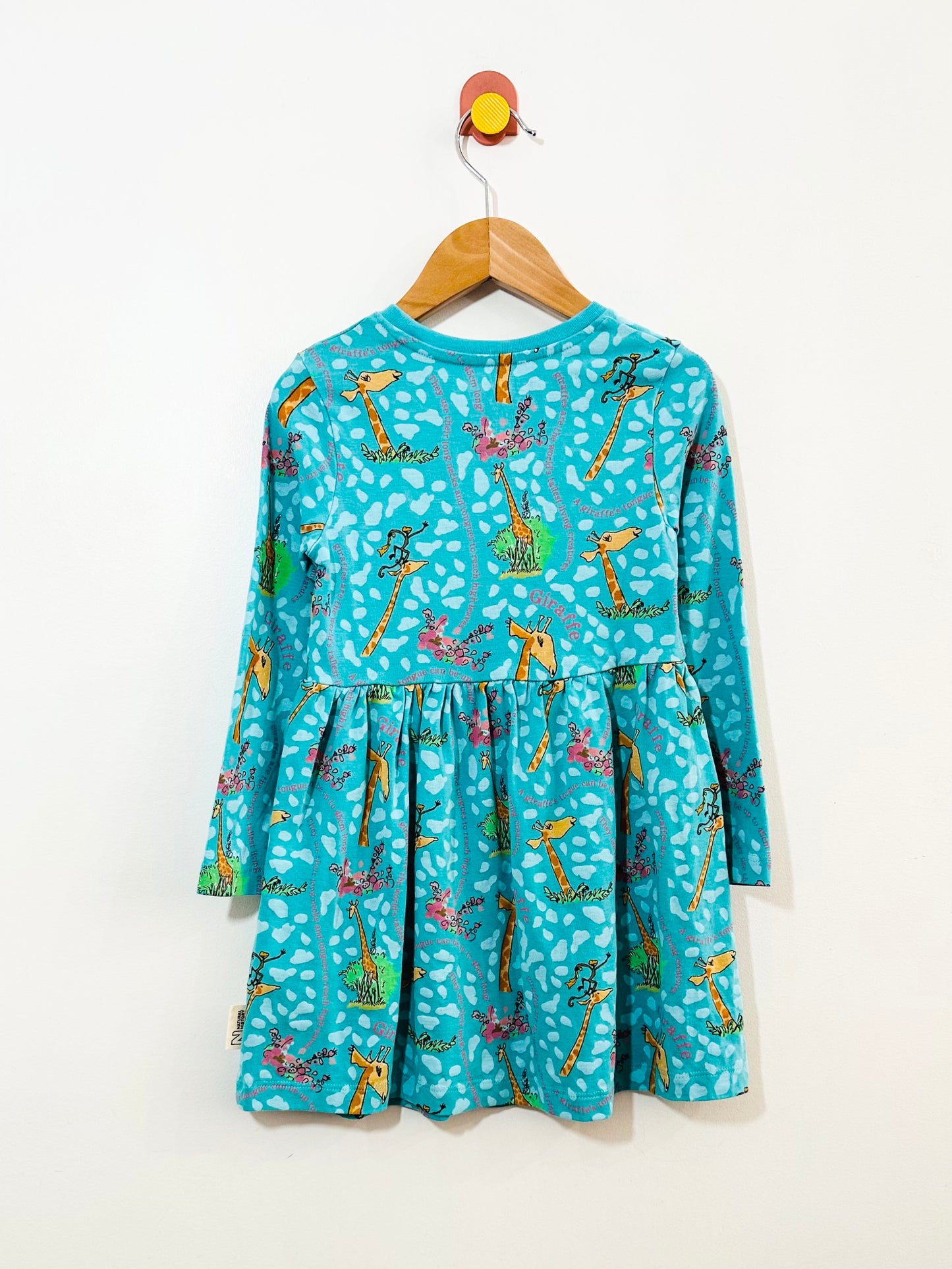 Roald Dahl for Natural History Museum x M&S The Giraffe and the Pelly and Me Dress / 3-4Y