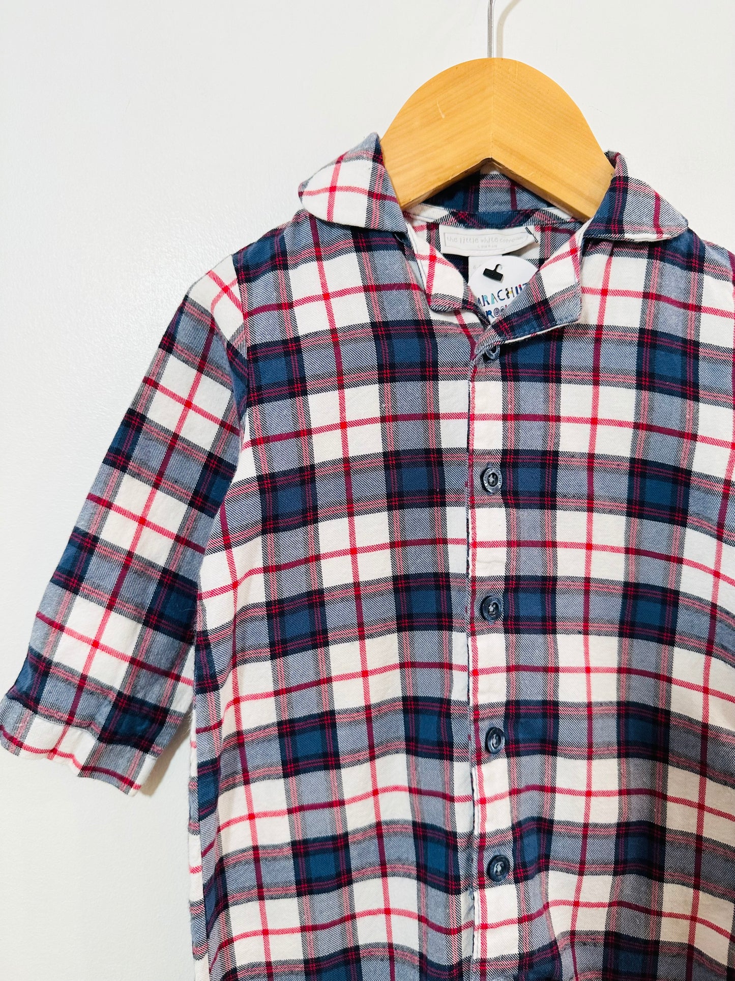 Flannel Onesie / 6-9M