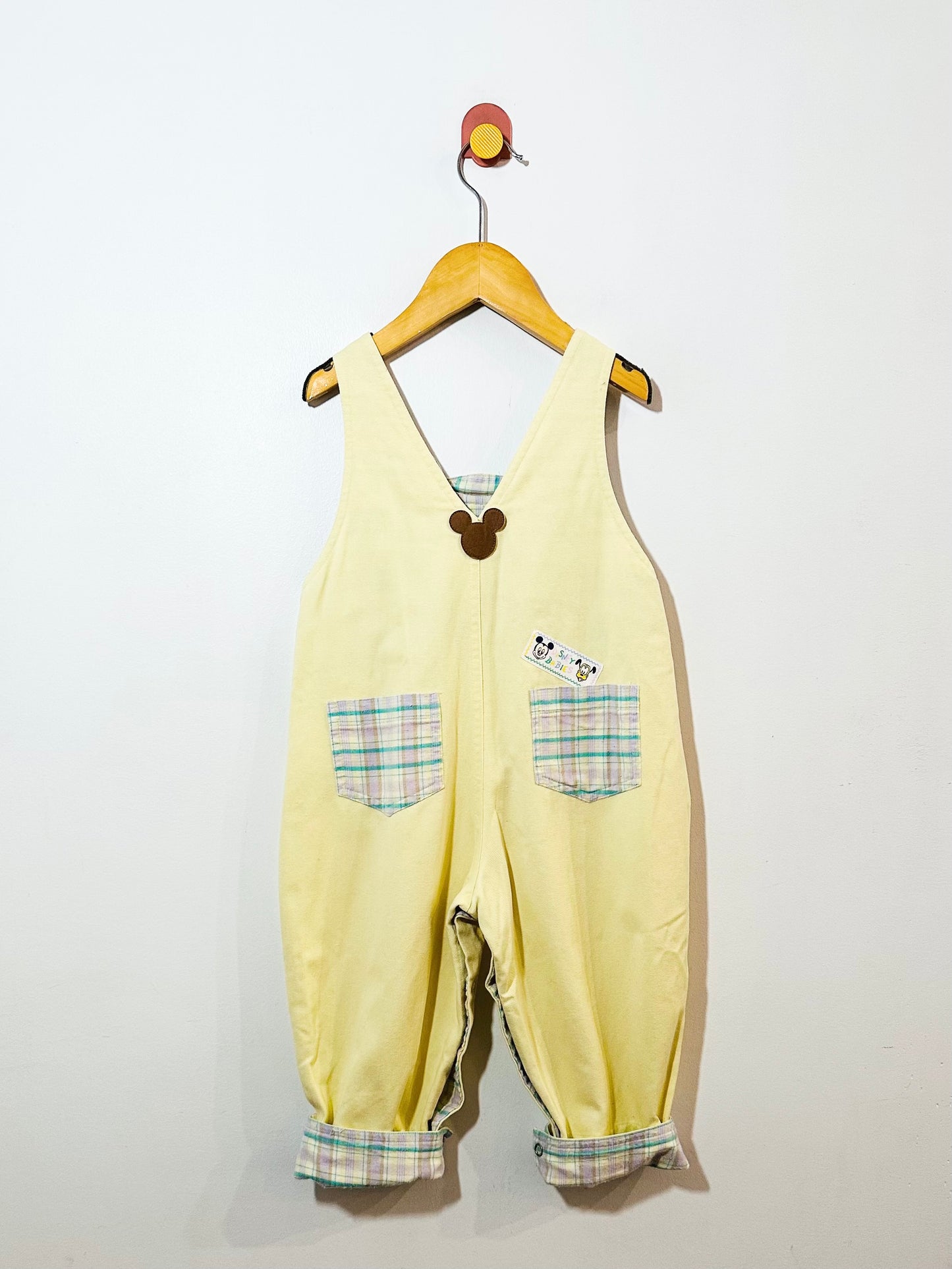 Disney Babies Mickey Overalls / 2Y