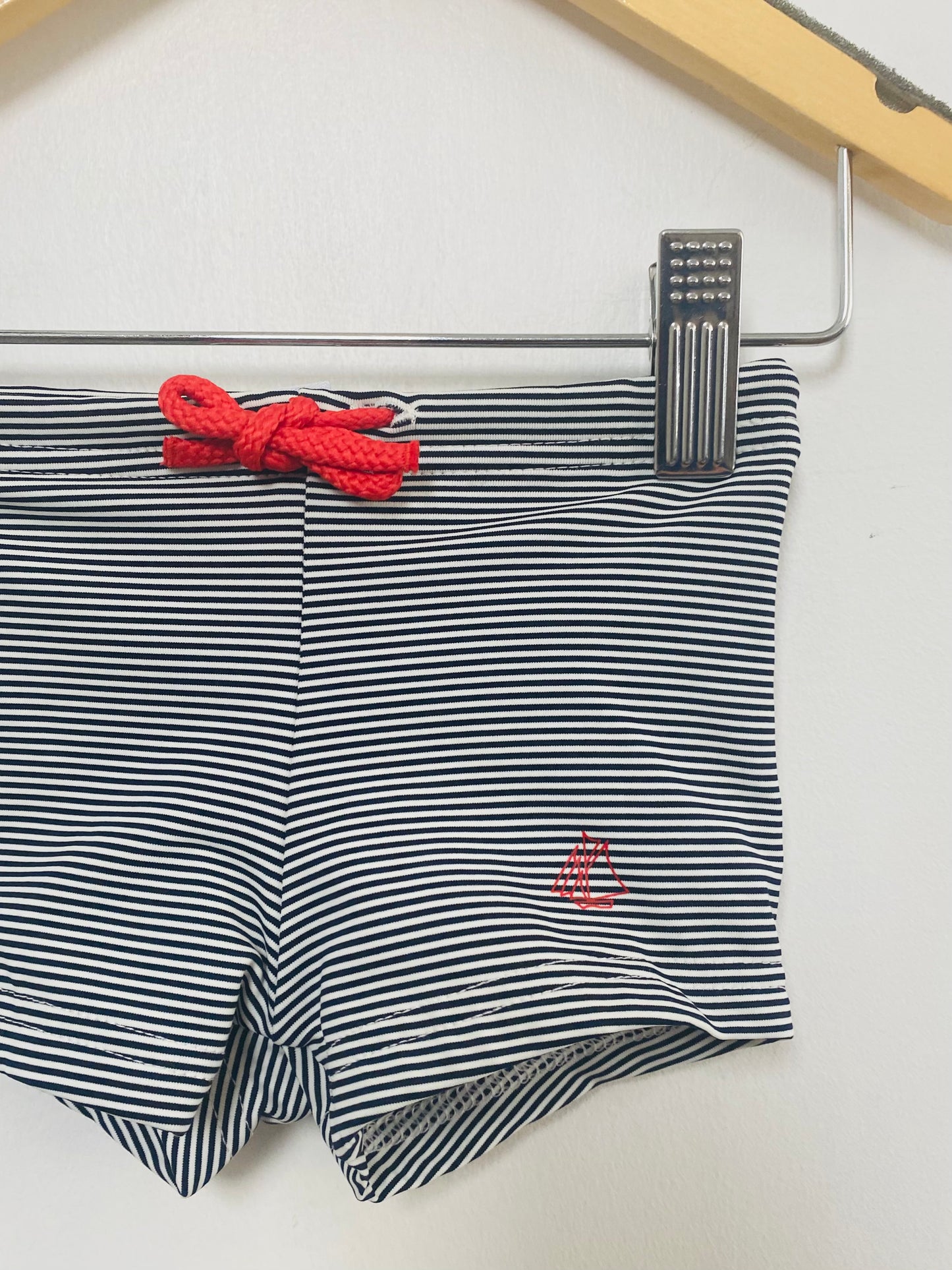 stripe swim shorts / 18M