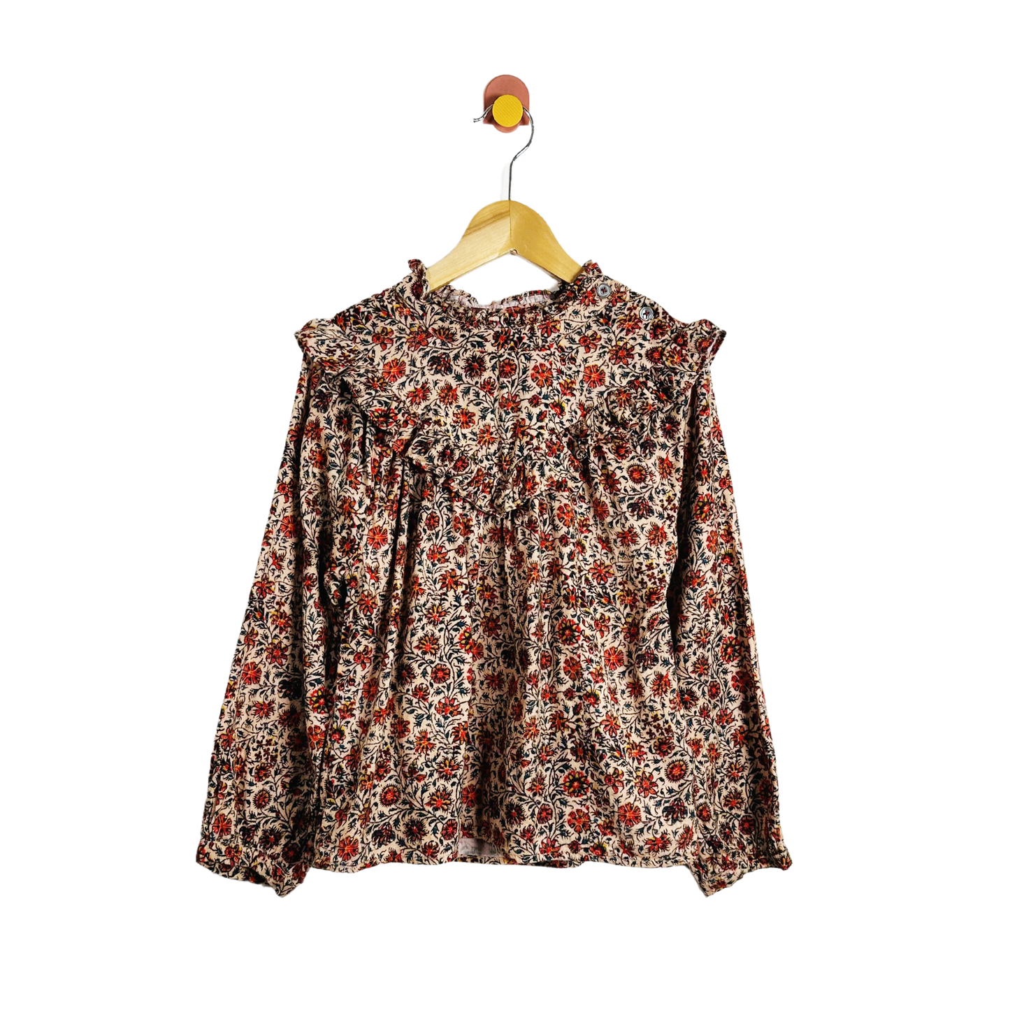 Bellerose Ruffle Blouse / 10Y