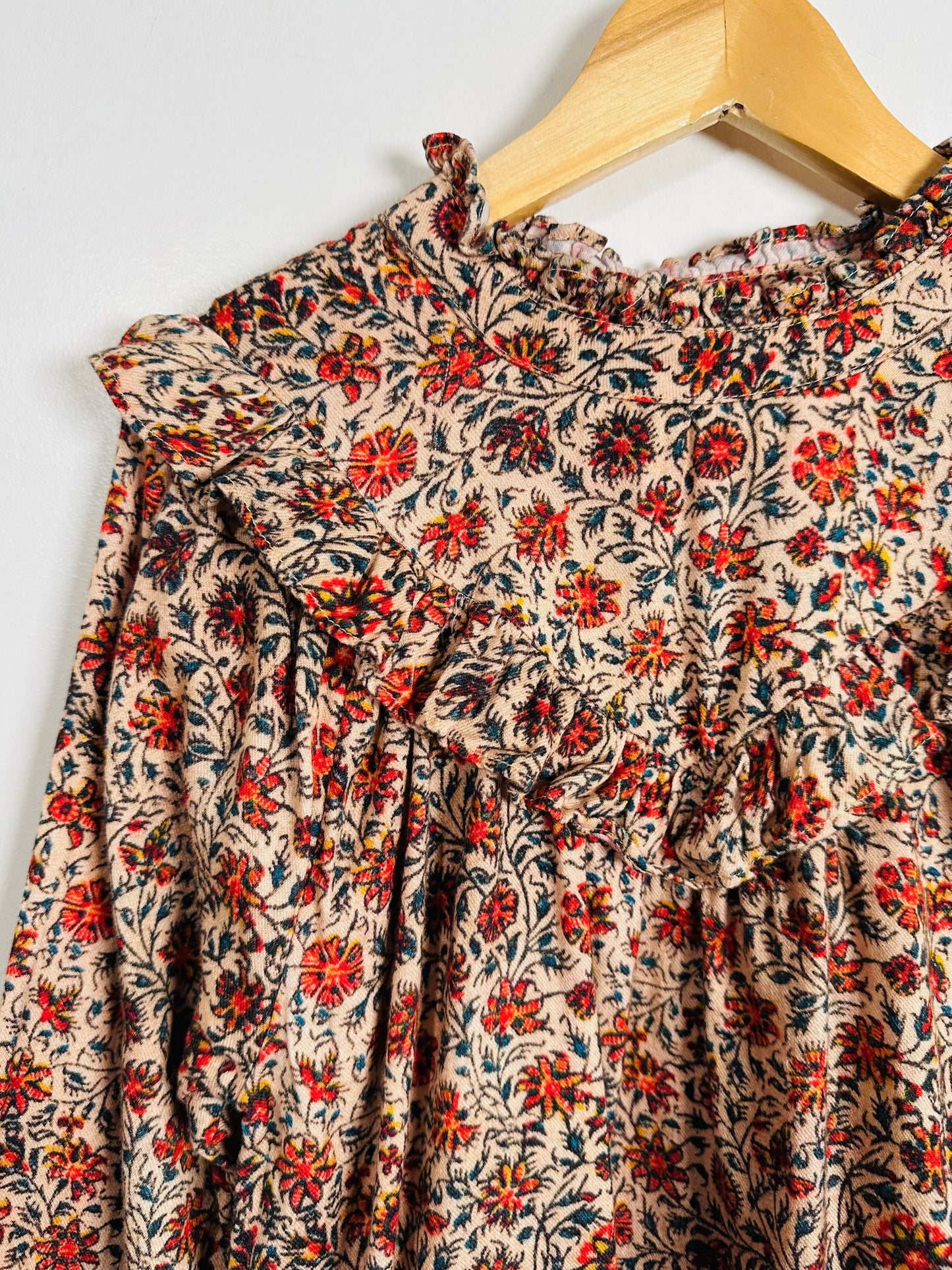 Bellerose Ruffle Blouse / 10Y
