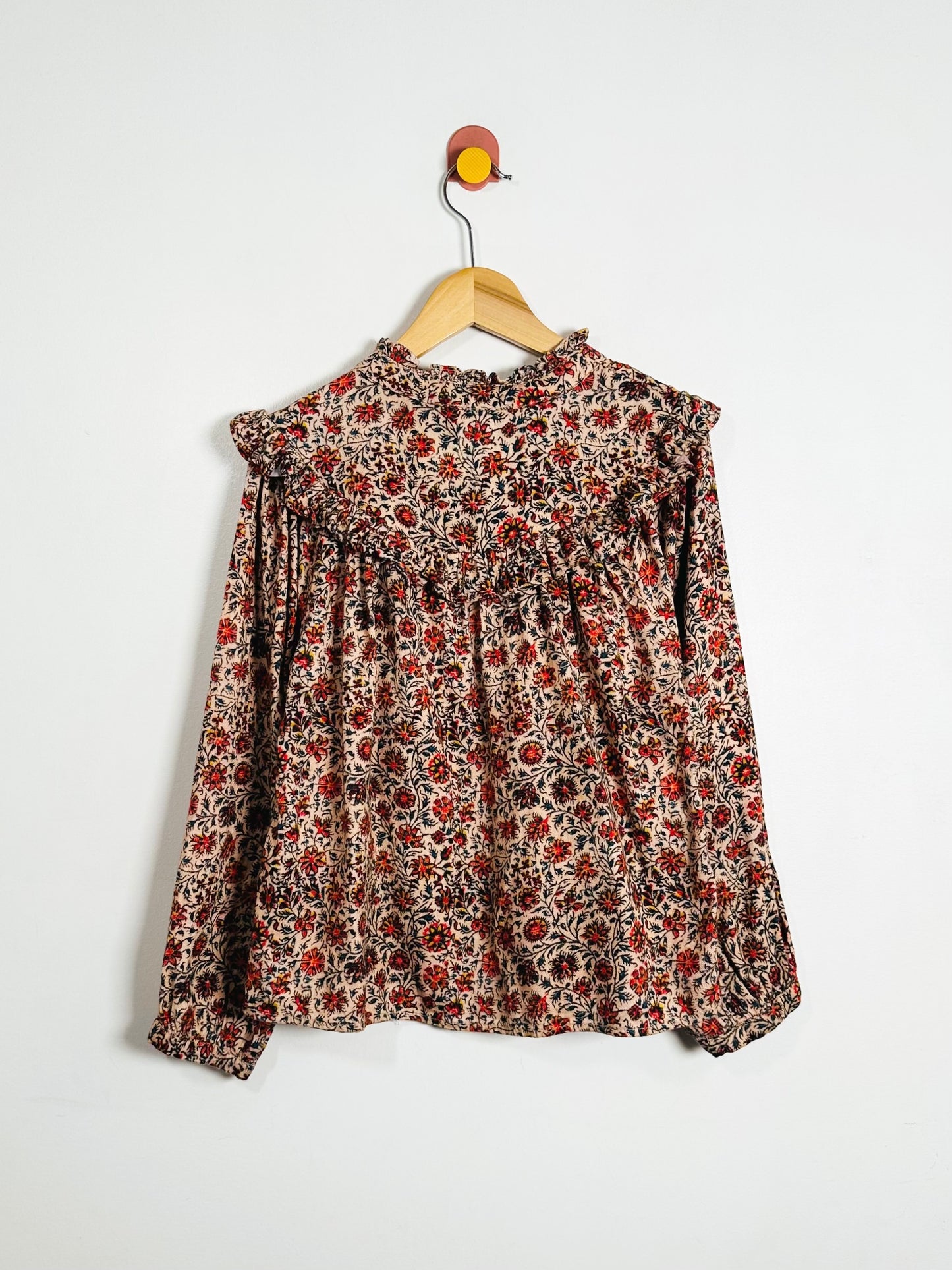 Bellerose Ruffle Blouse / 10Y