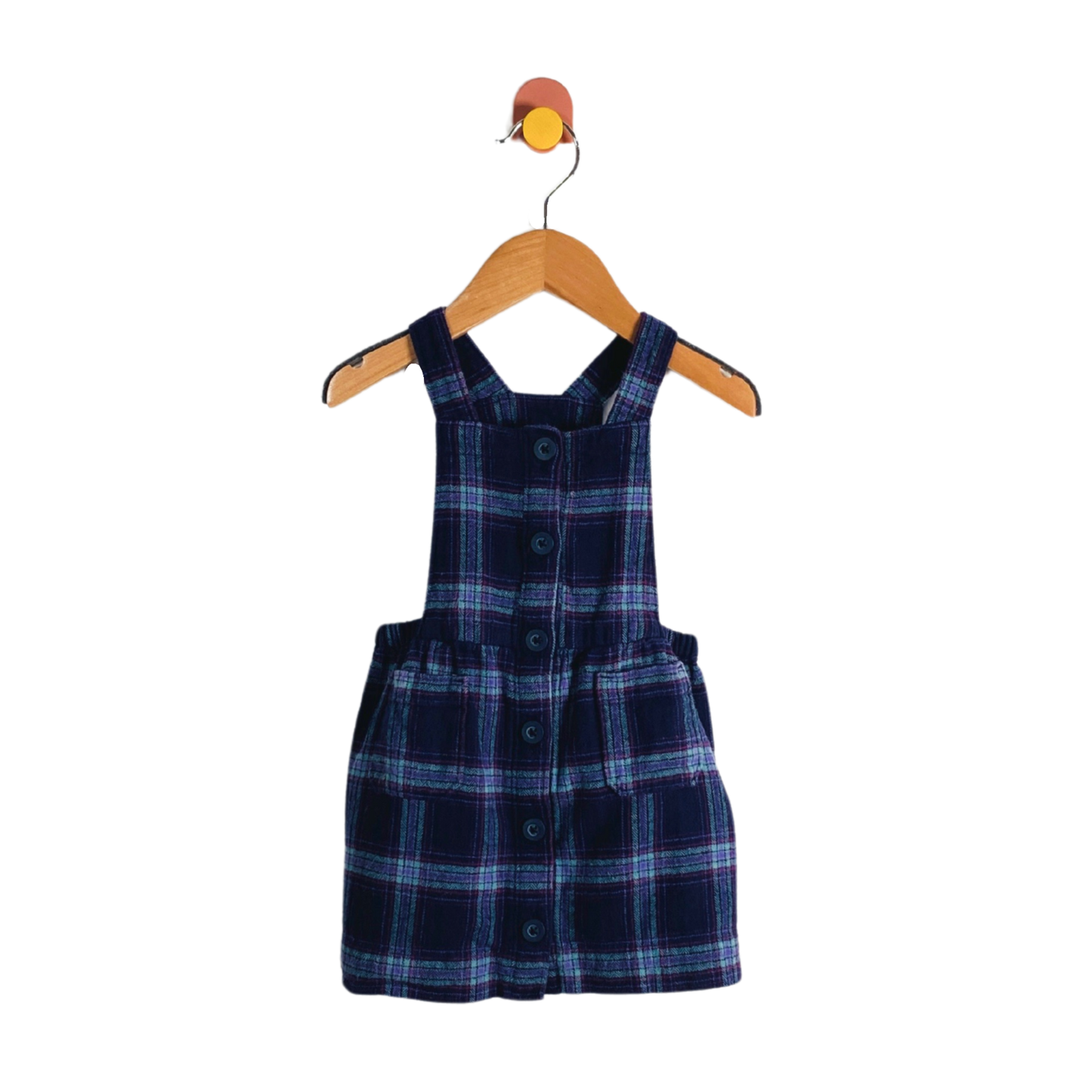 Baby Gap Tartan Jumper Dress / 18-24M
