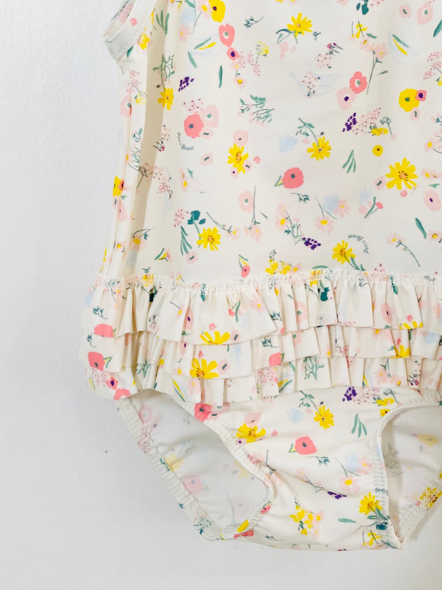 floral swimsuit / 12M