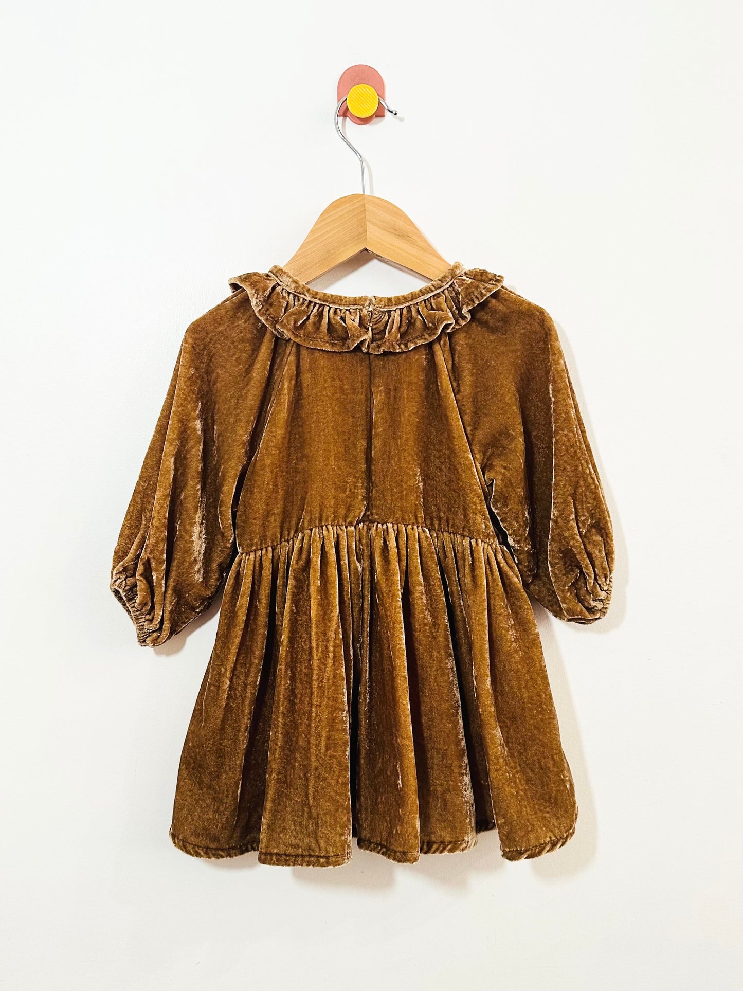 Noralee Crushed Velvet Dress / 2Y