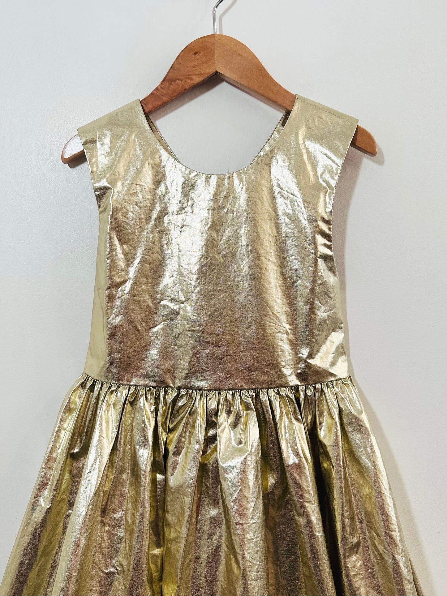 COS Metallic Dress / 4-6Y