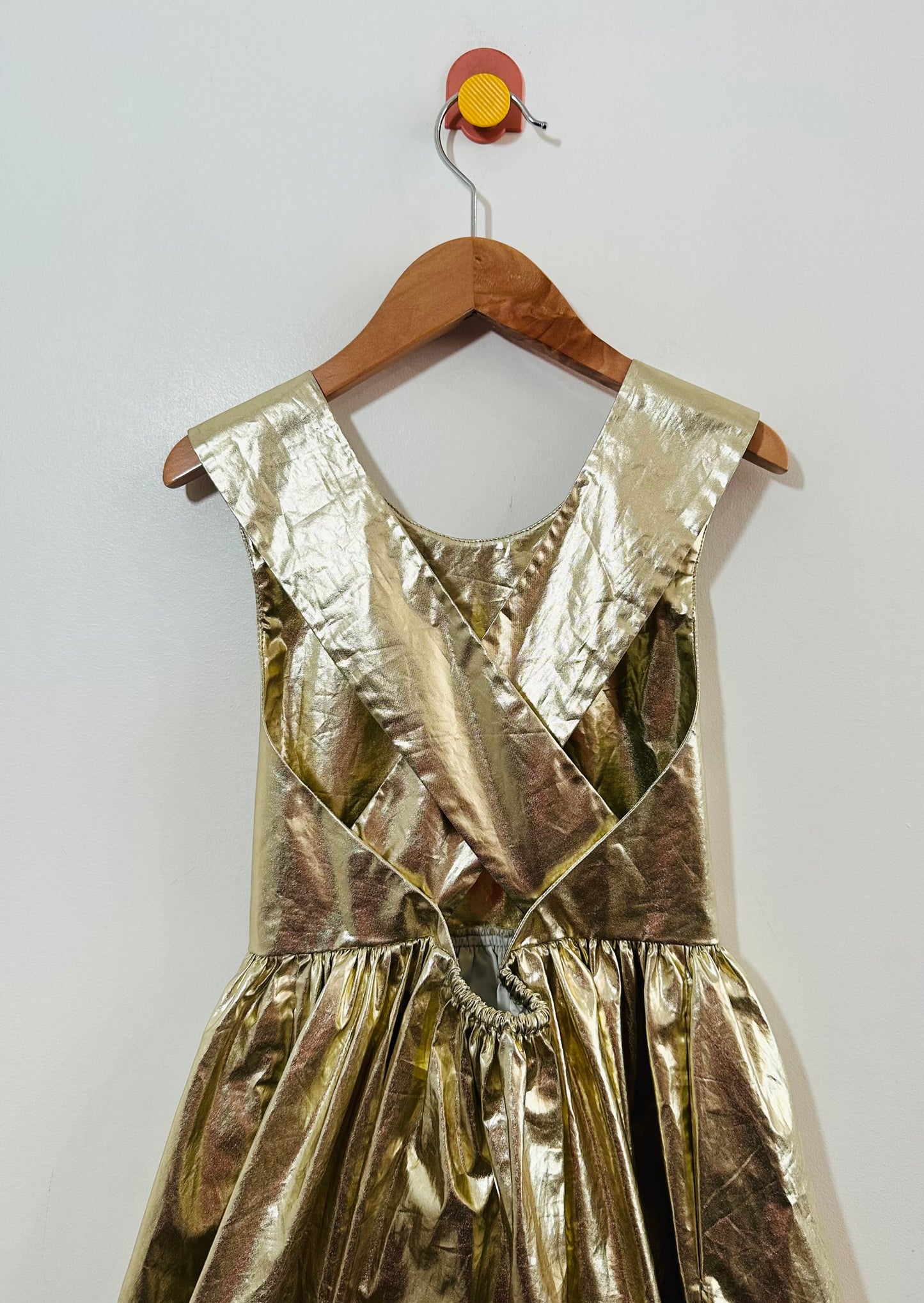 COS Metallic Dress / 4-6Y