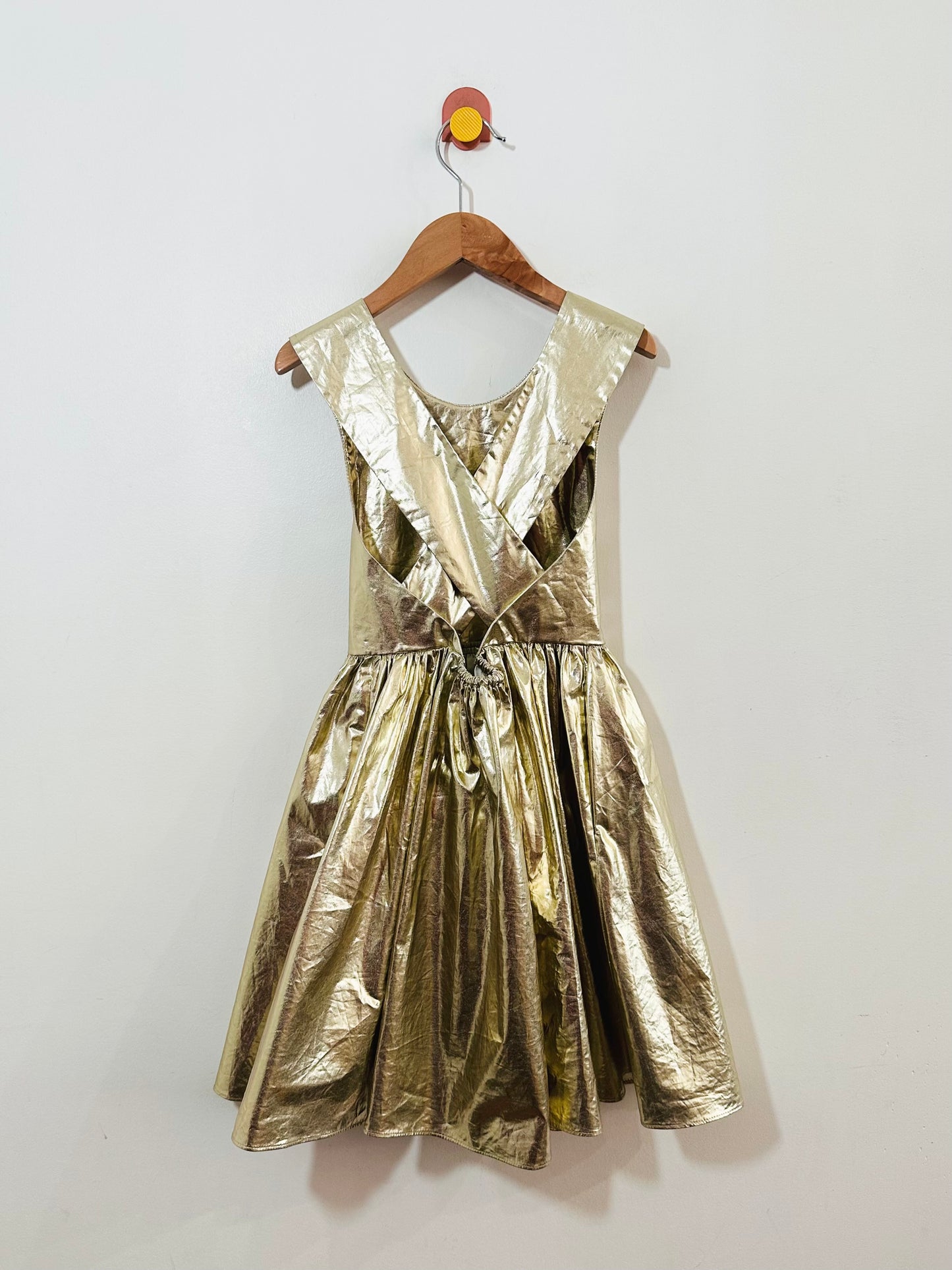 COS Metallic Dress / 4-6Y