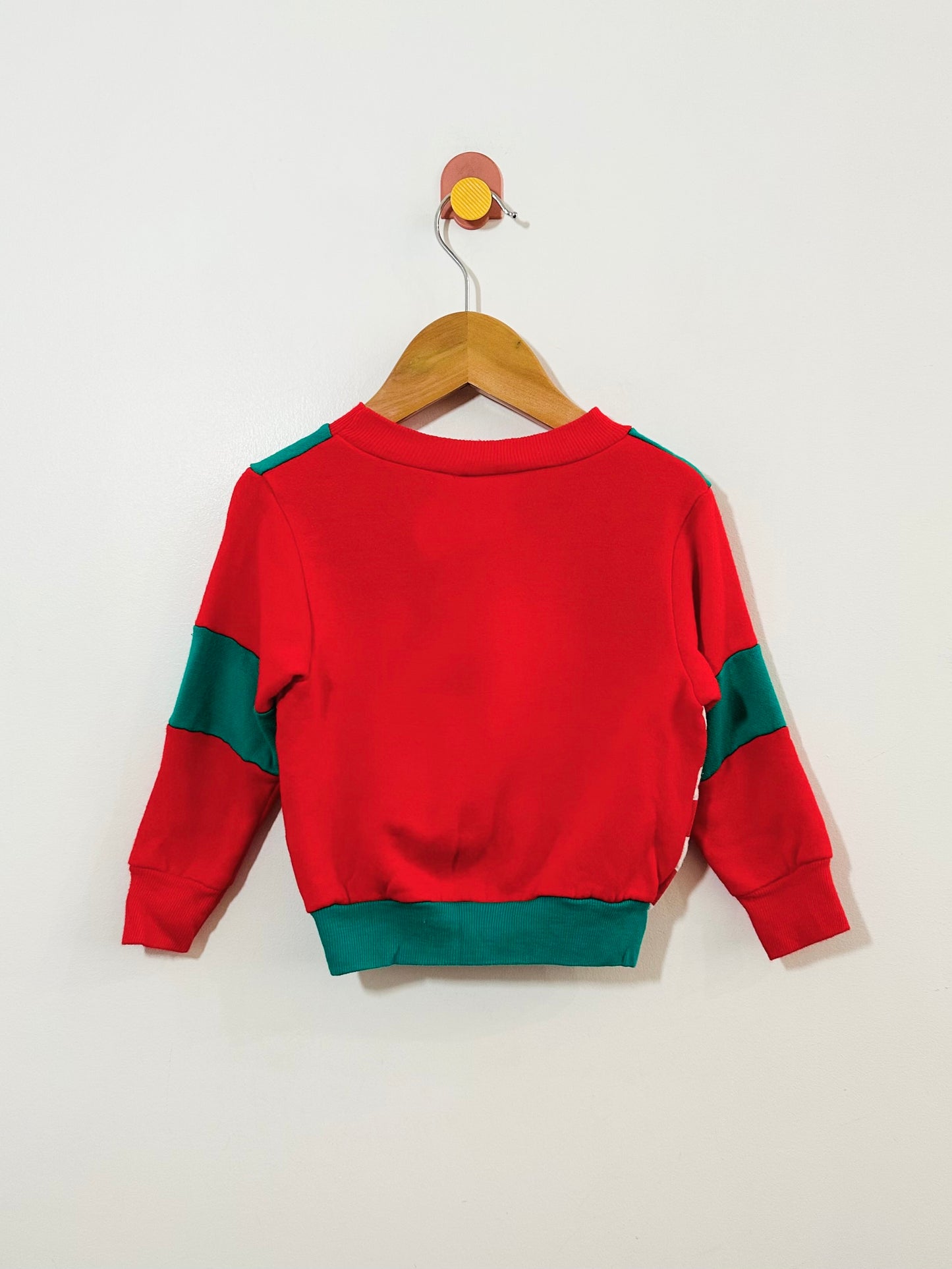 Vintage Sears Holiday Pooh Sweatshirt / 18-24M