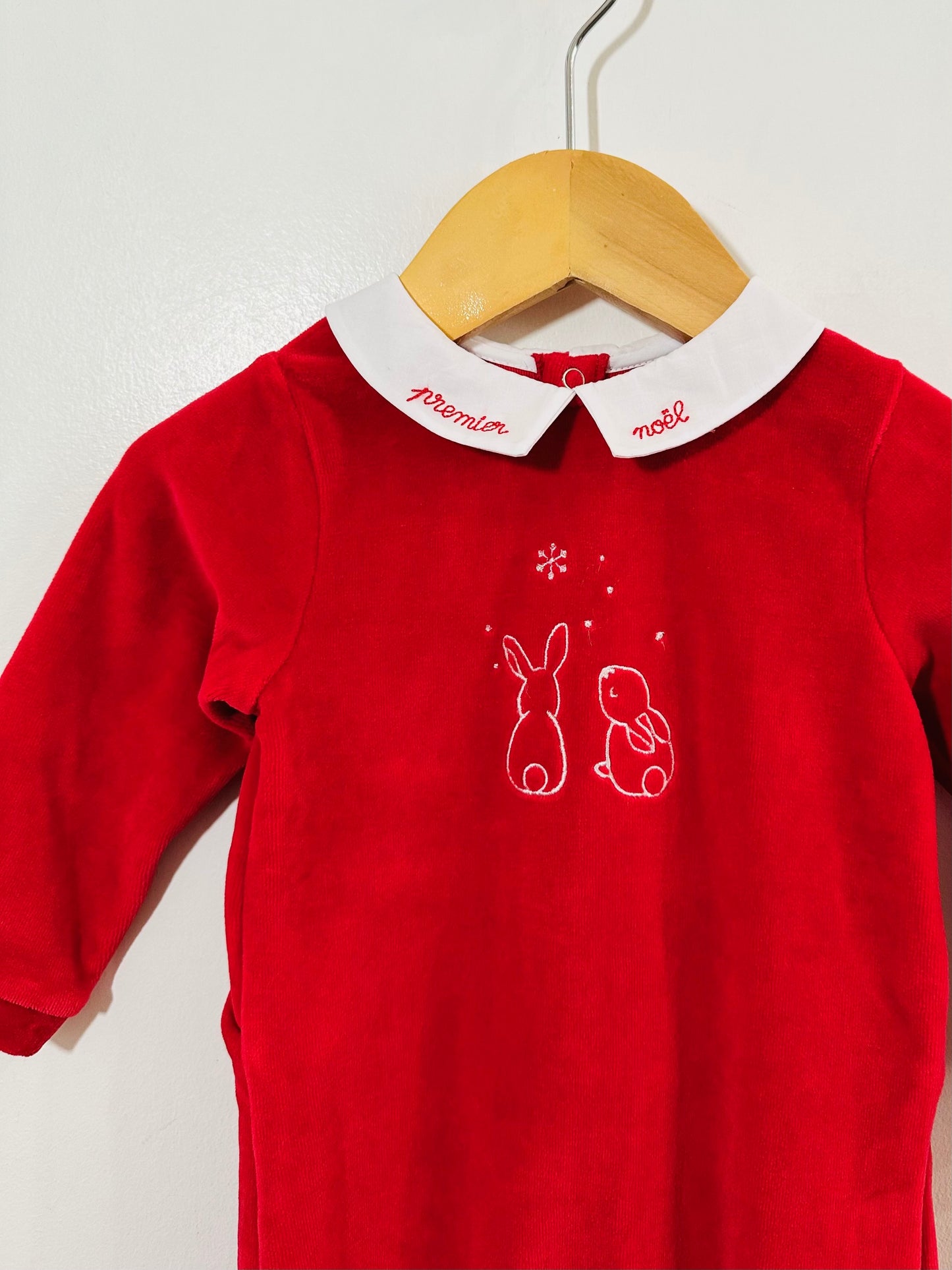Jacadi Premier Noël Onesie / 6M