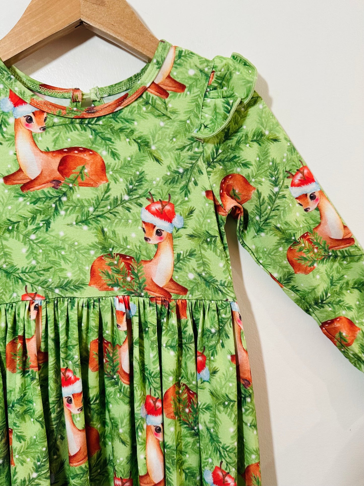 Holiday Santa Fawn Dress