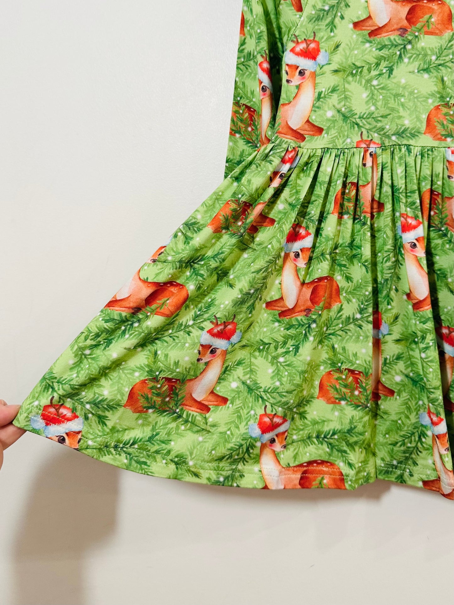 Holiday Santa Fawn Dress