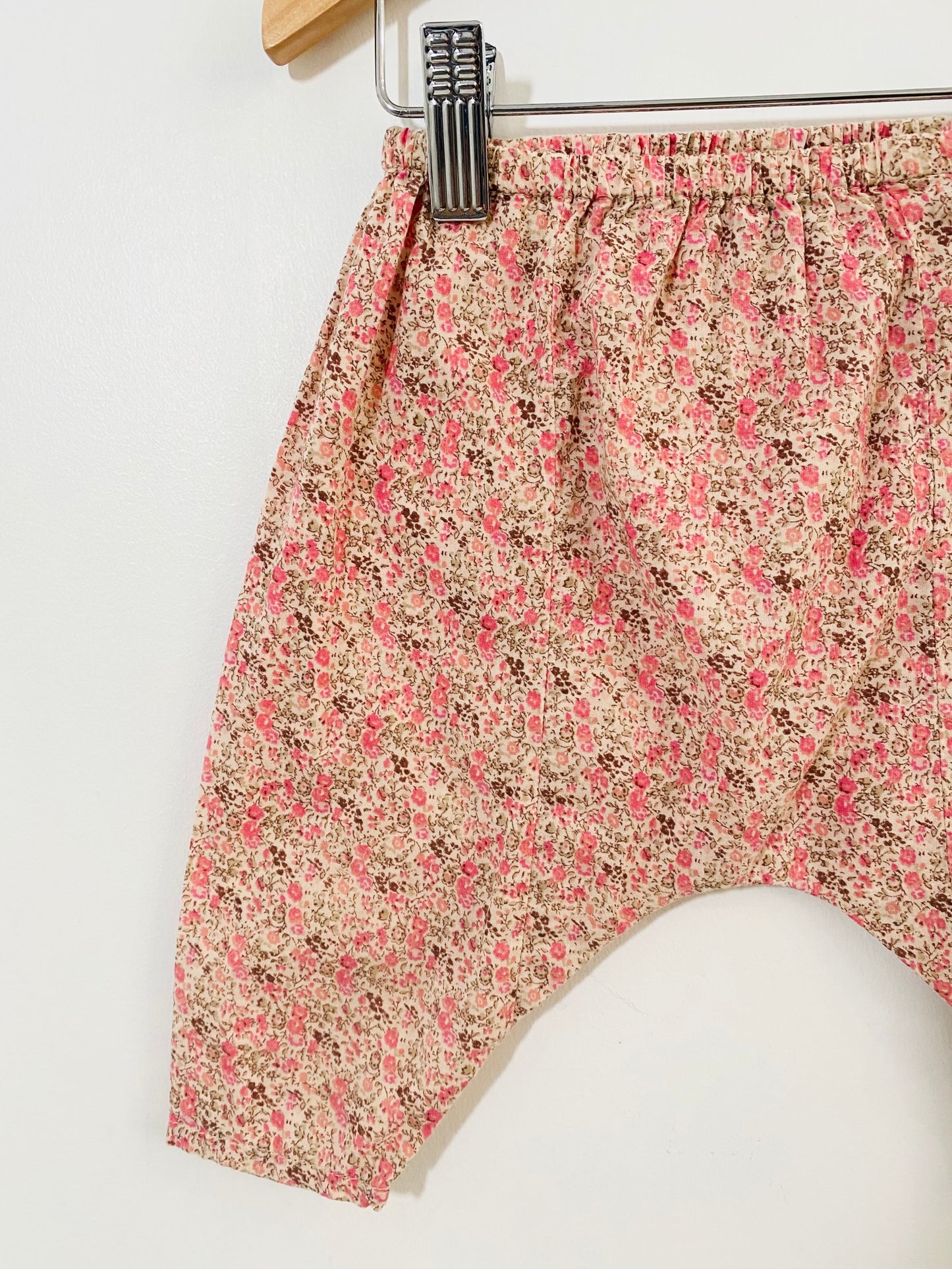 floral pants / 0-6M