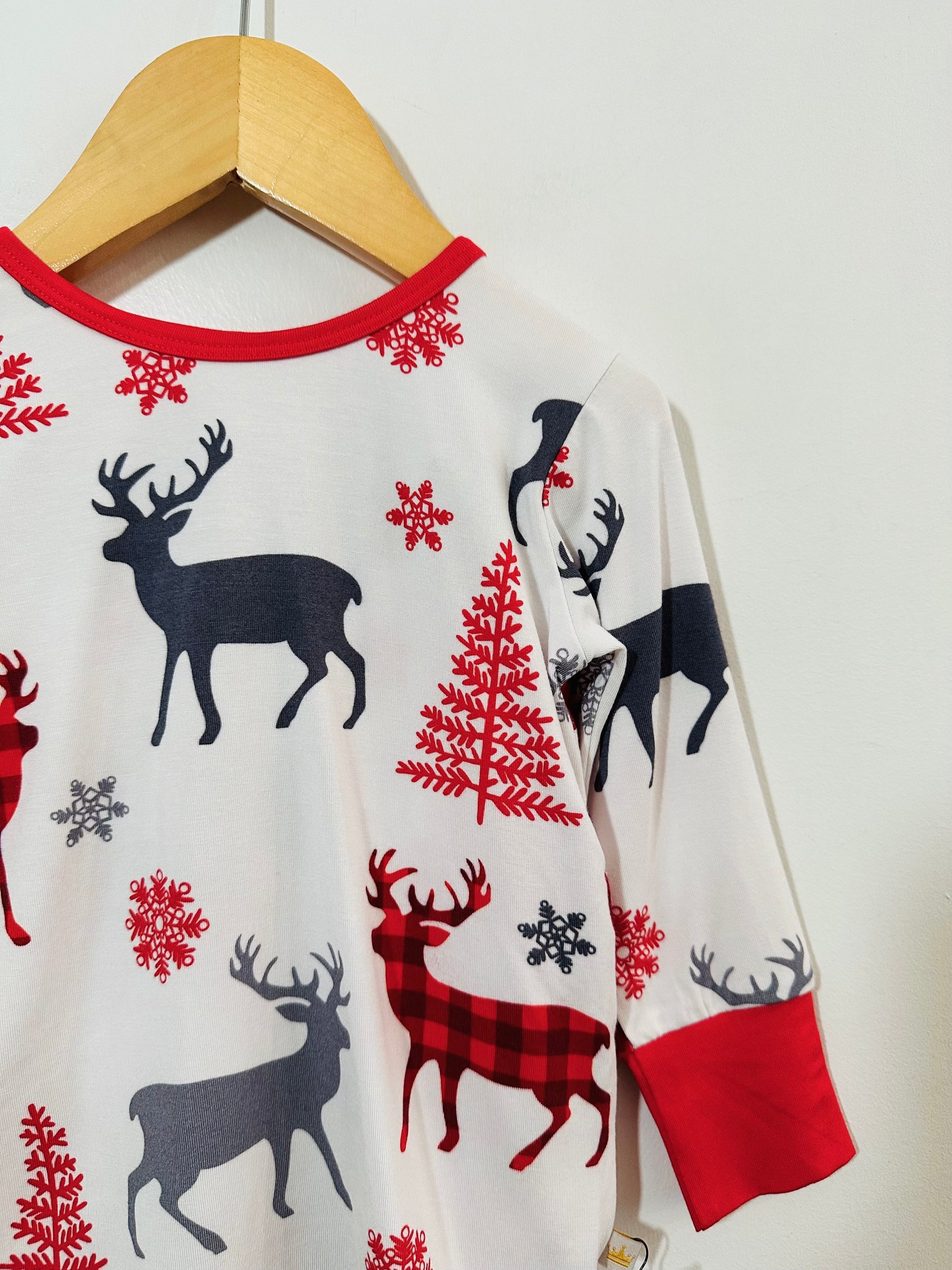 Holiday Reindeer Pajamas