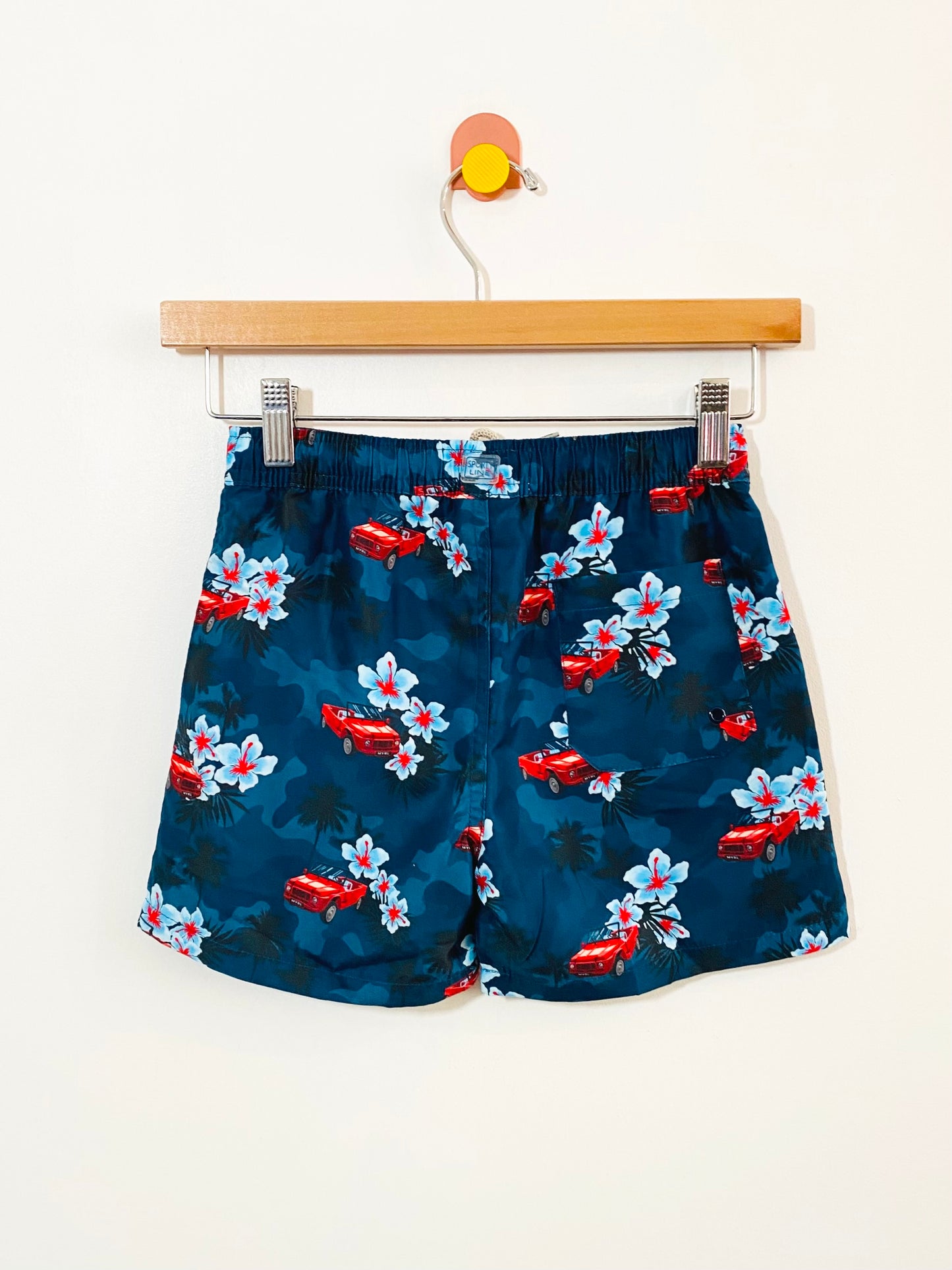 tropical swim shorts / 7Y