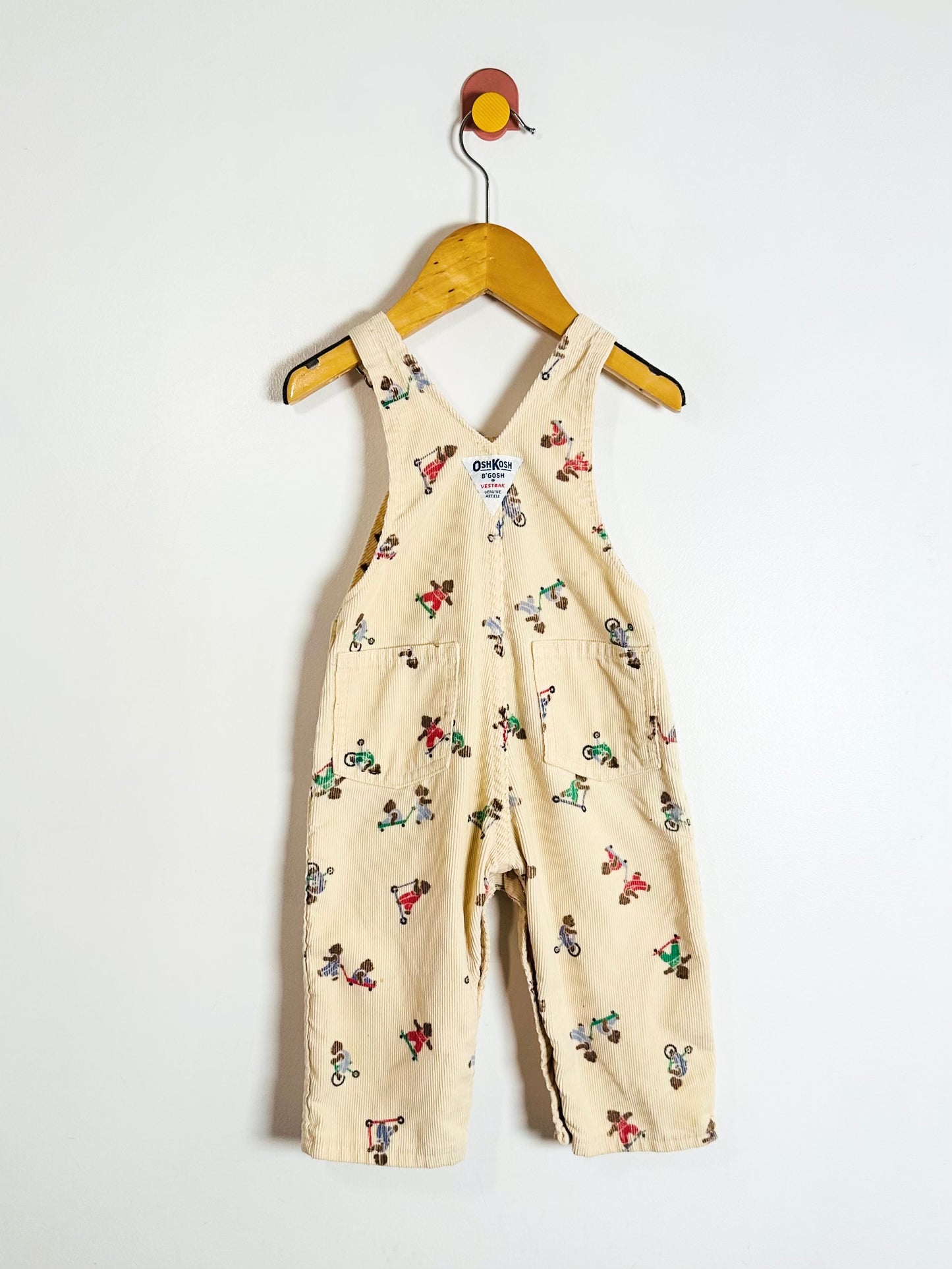 Vintage OshKosh Bear Overalls / 9M
