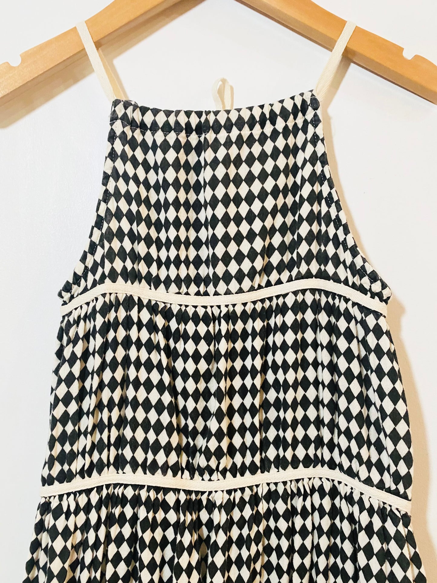diamond maxi dress / 6Y