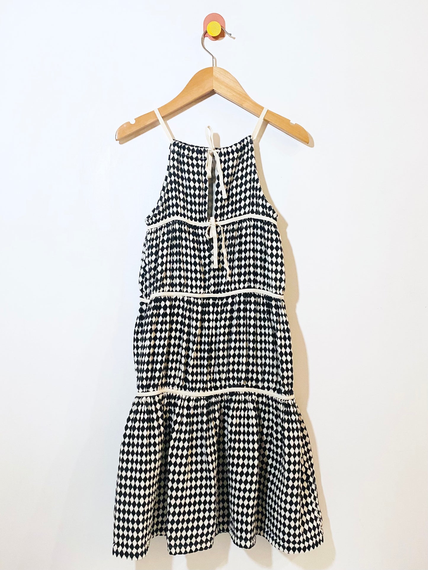 diamond maxi dress / 6Y