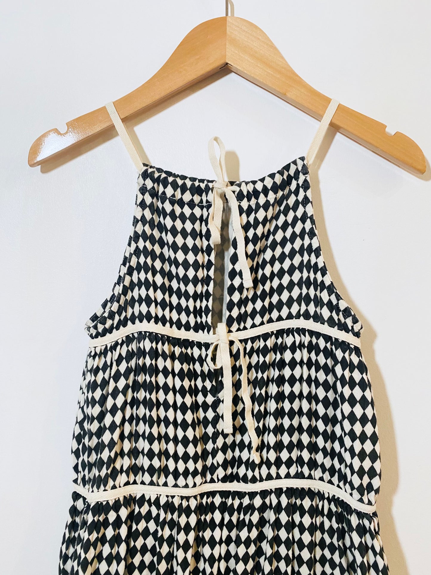 diamond maxi dress / 6Y