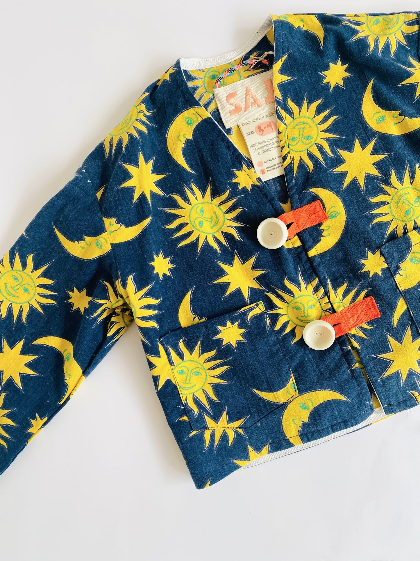 sky sheet set / 4-5Y