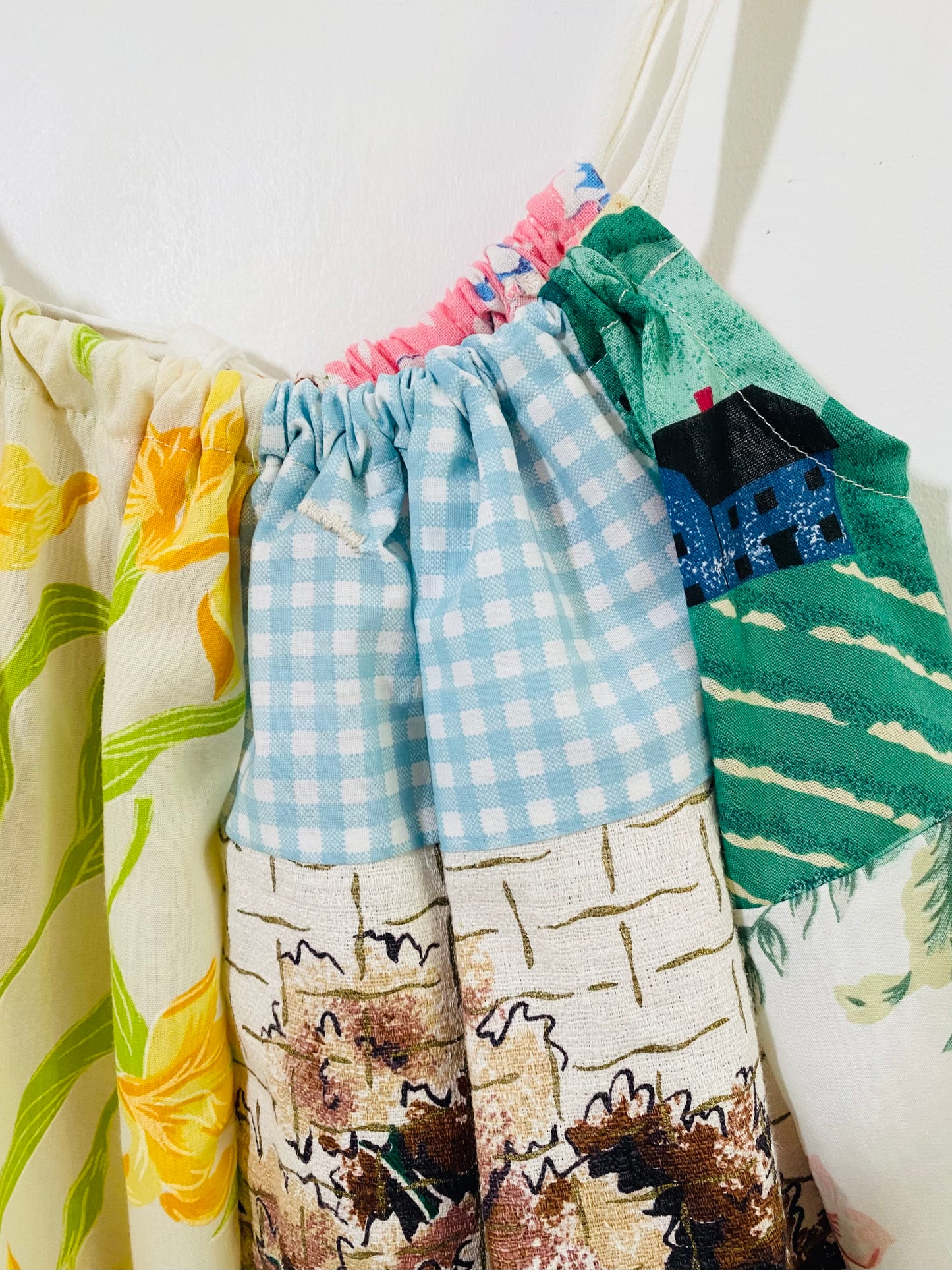 patchwork swing dress / 5Y