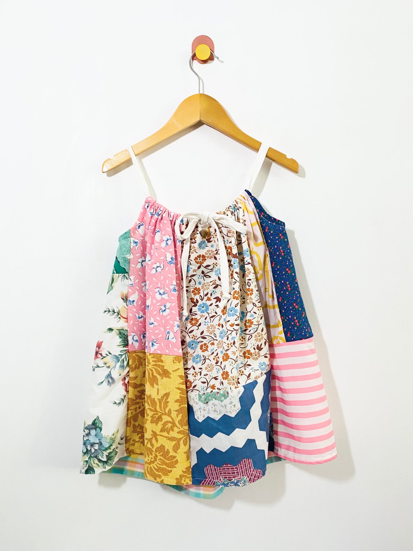 patchwork swing dress / 5Y