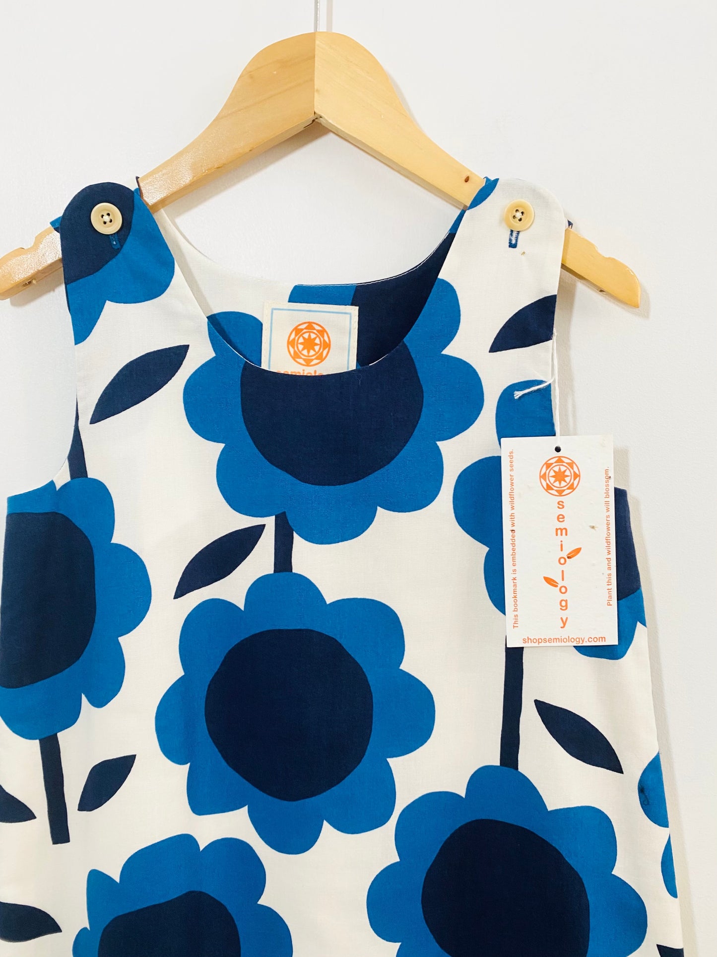 retro flower dress / 6T