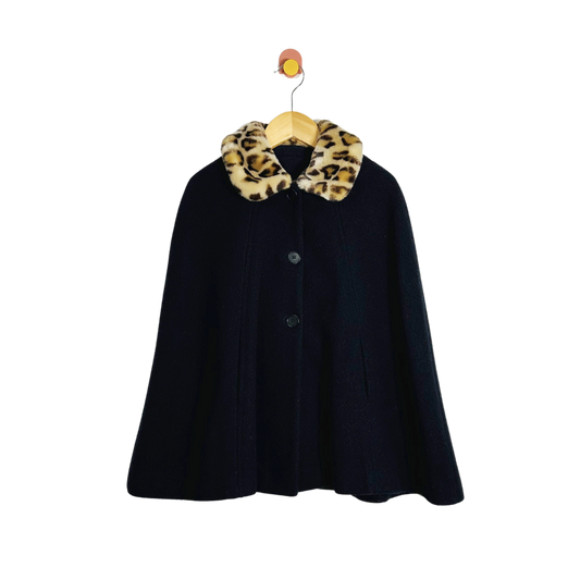 Bonpoint Wool Cape / 10Y
