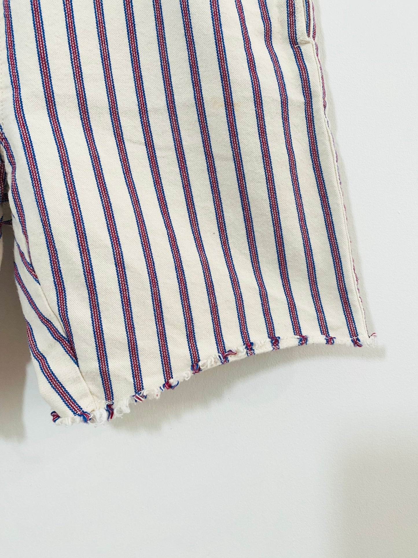 Babe & Tess stripe shorts / 6Y
