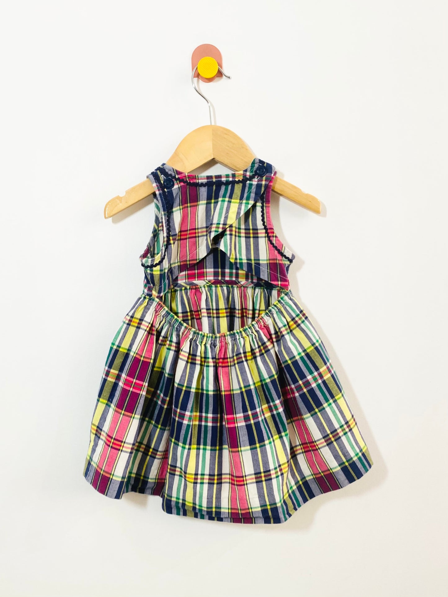 Ralph Lauren plaid dress / 9M