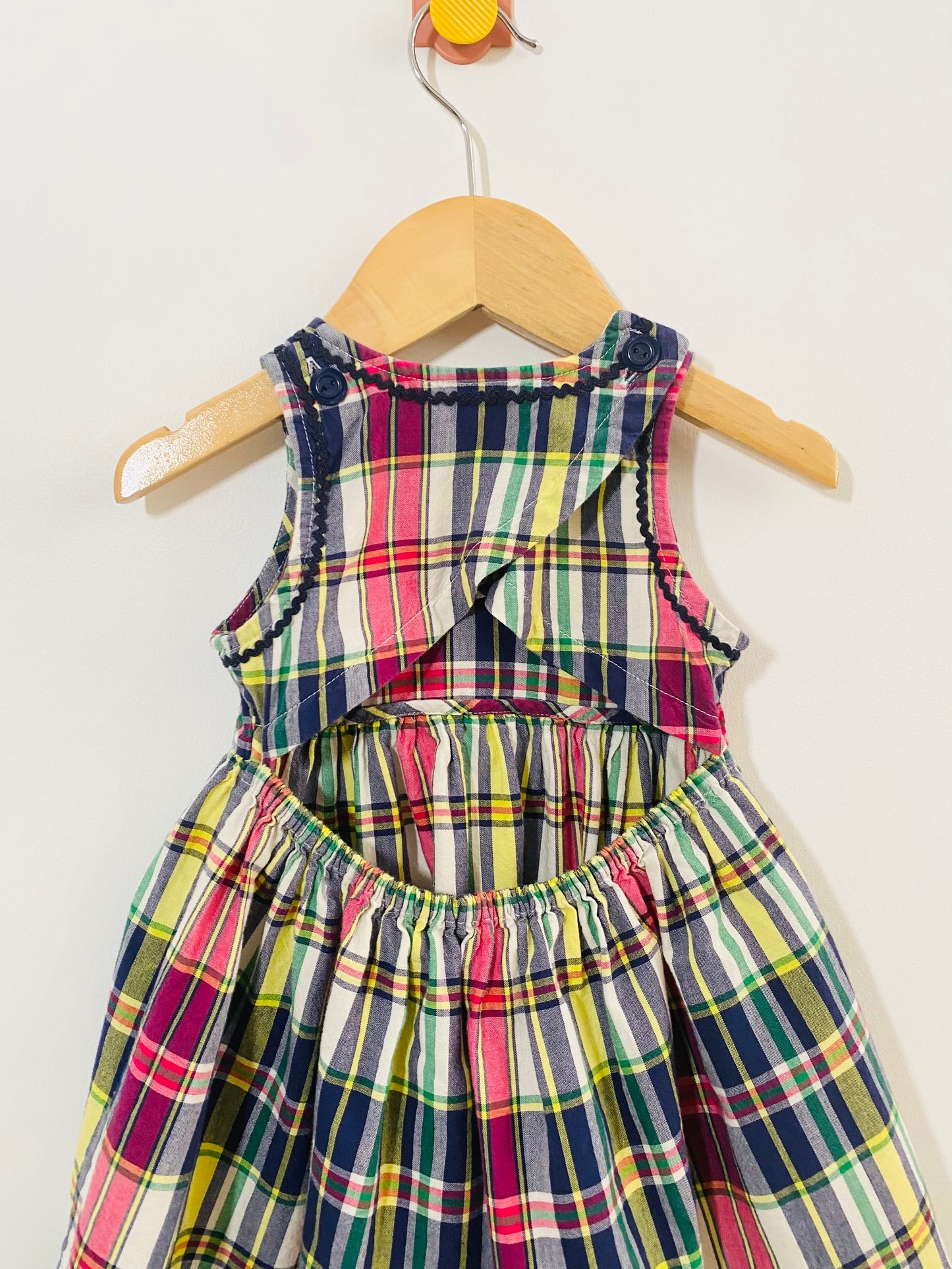 Ralph Lauren plaid dress / 9M