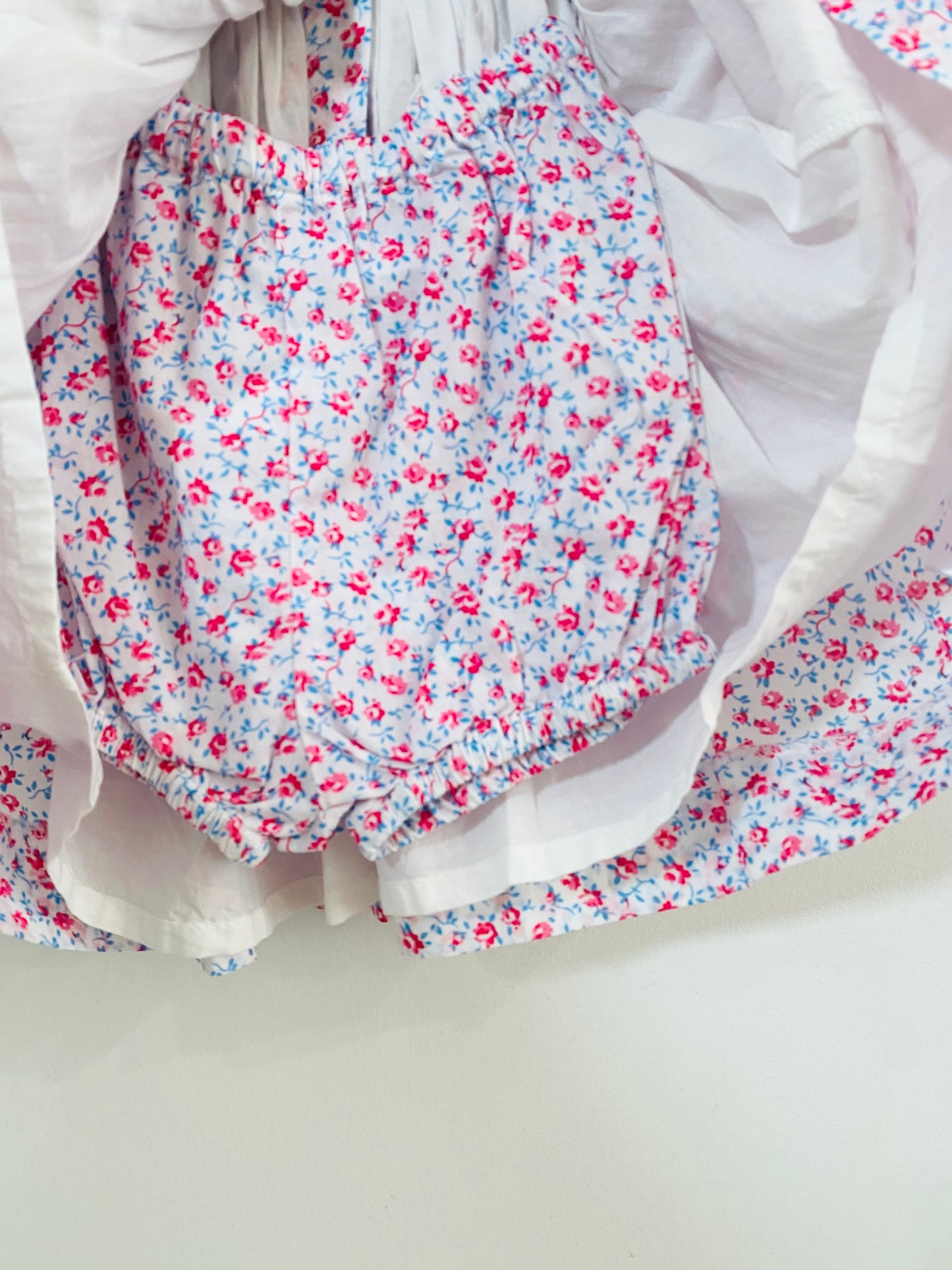 Rachel Riley smocked floral dress / 6M