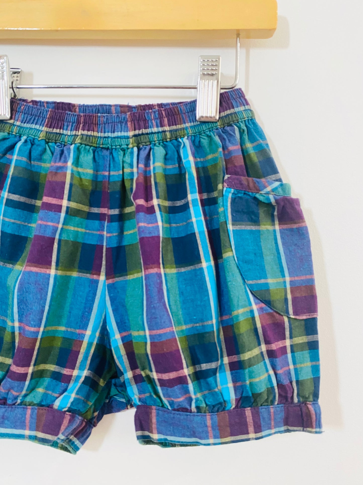 Vintage Gap plaid bloomers / 6-12M