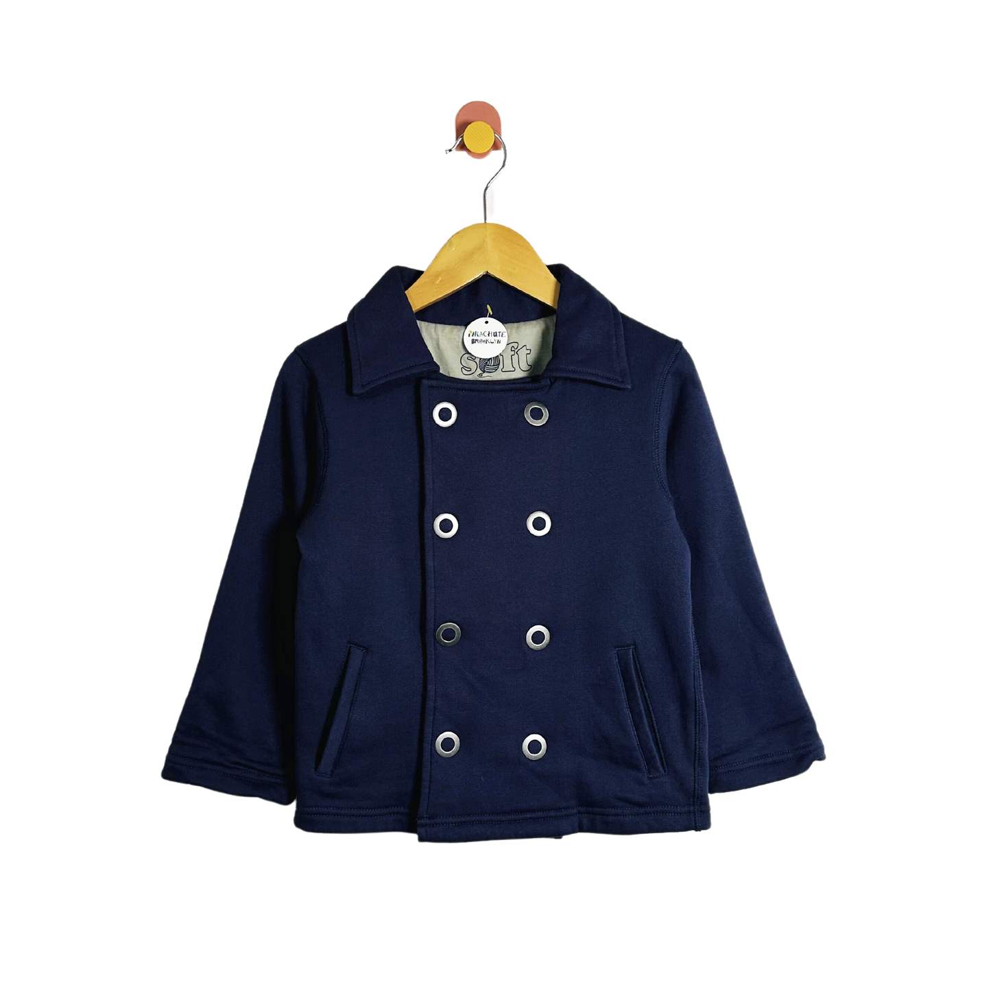 Soft Double Breasted Jacket / 5Y