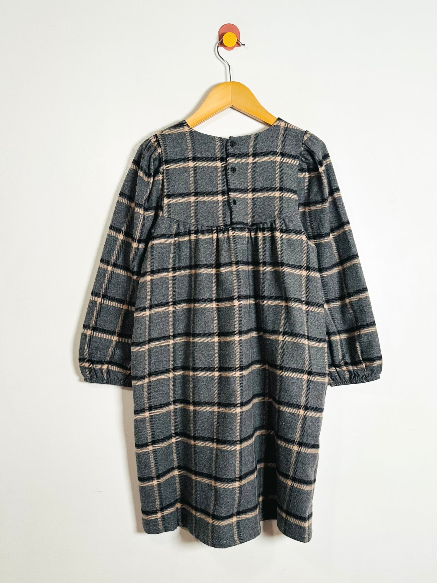 My Little Cozmo Plaid Flannel Dress / 6Y