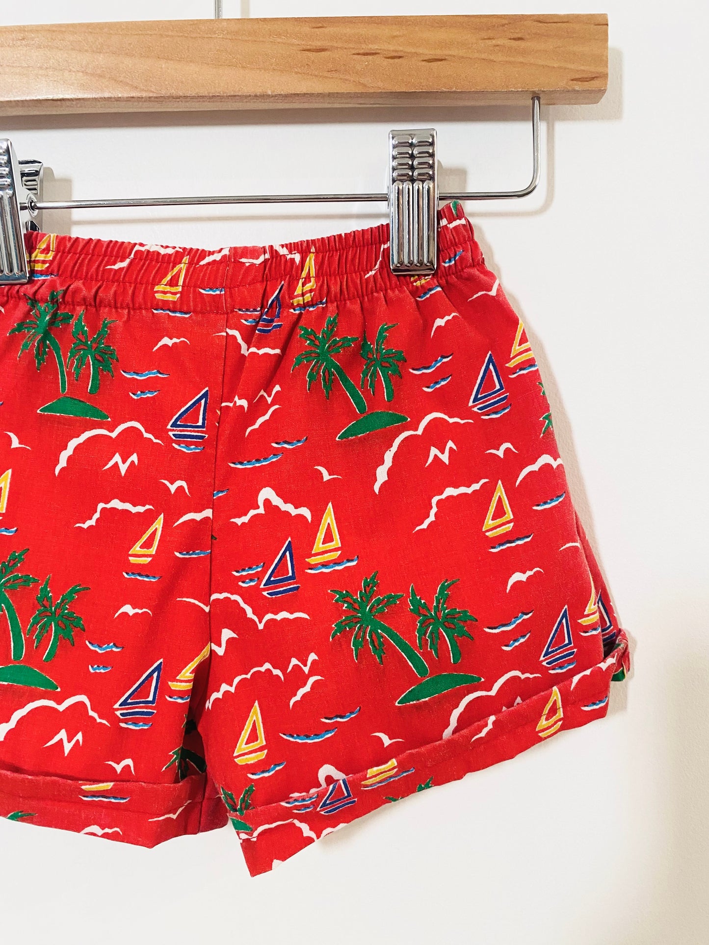 Vintage tropical shorts / 6M