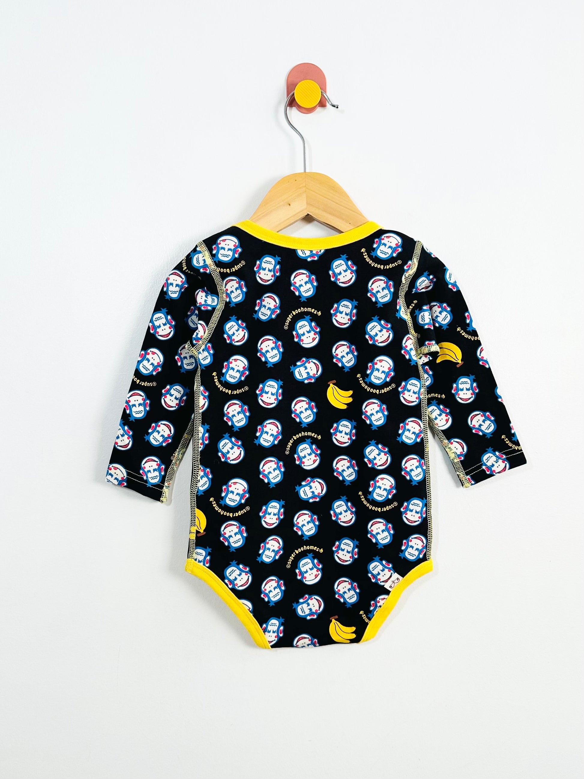 Super Boo Homes Monkey Bodysuit