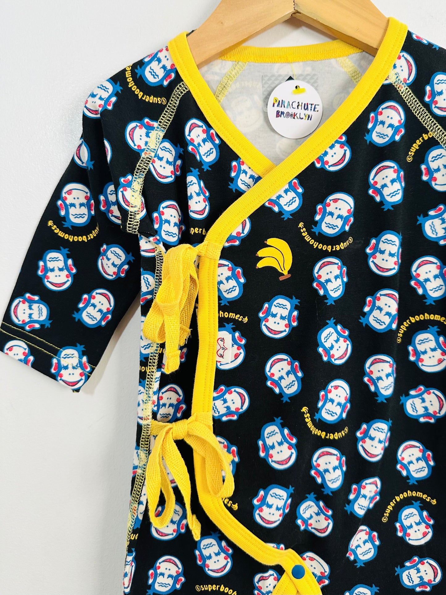 Super Boo Homes Monkey Onesie