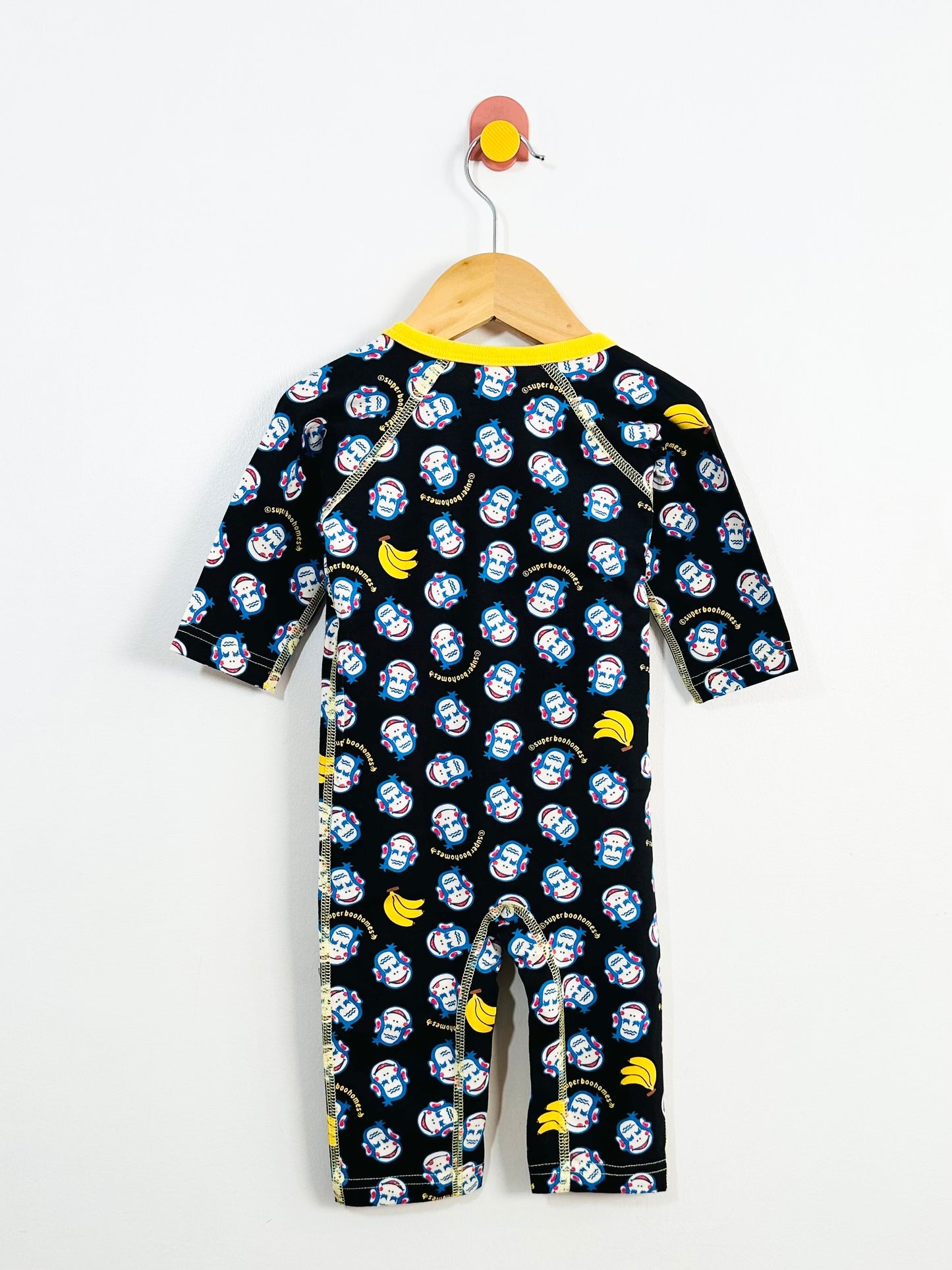 Super Boo Homes Monkey Onesie