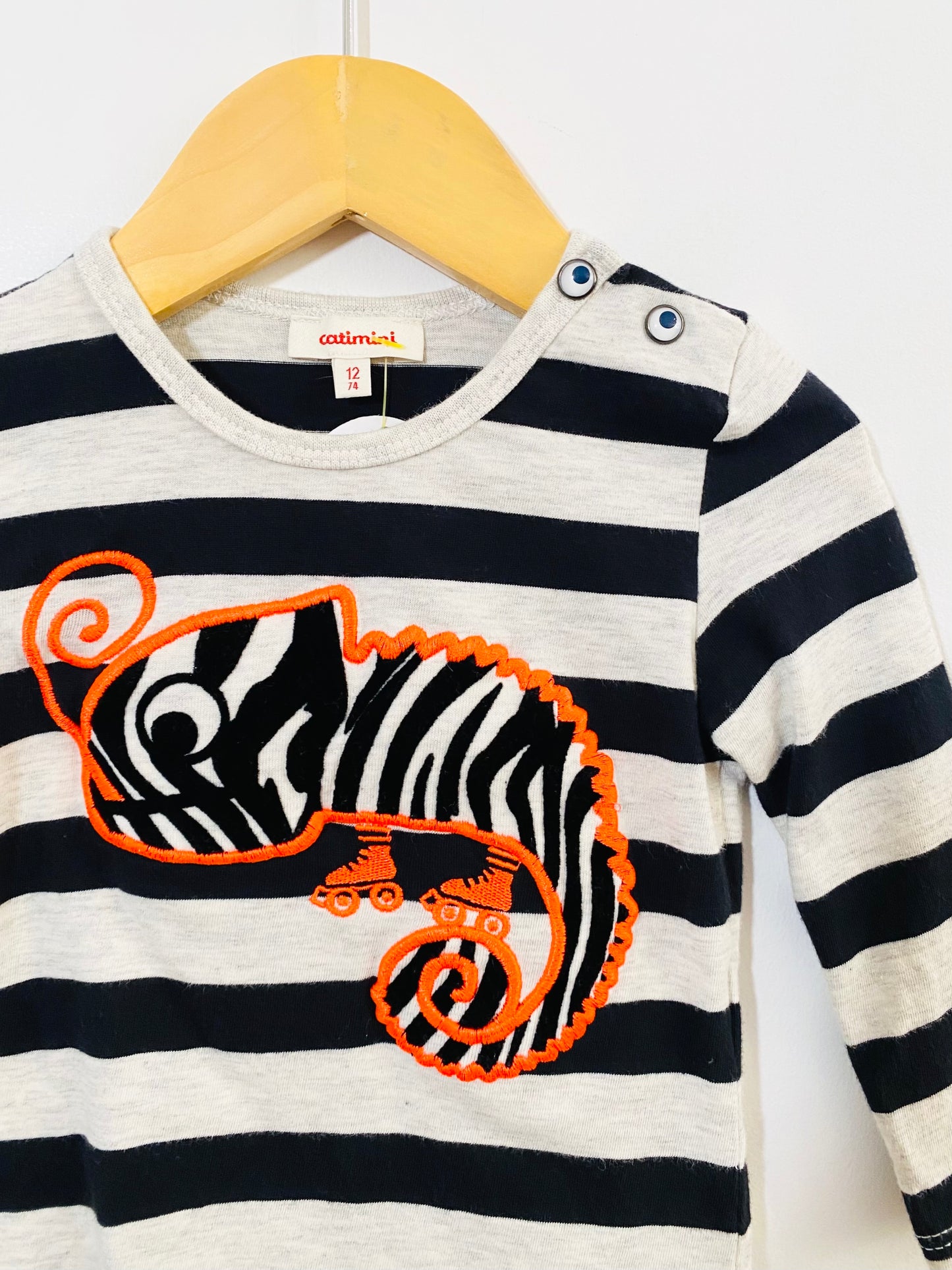 Chameleon t-shirt / 12M