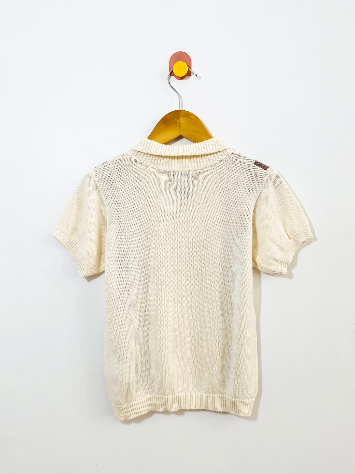 Coco Au Lait Stripe Knit Top / 6Y