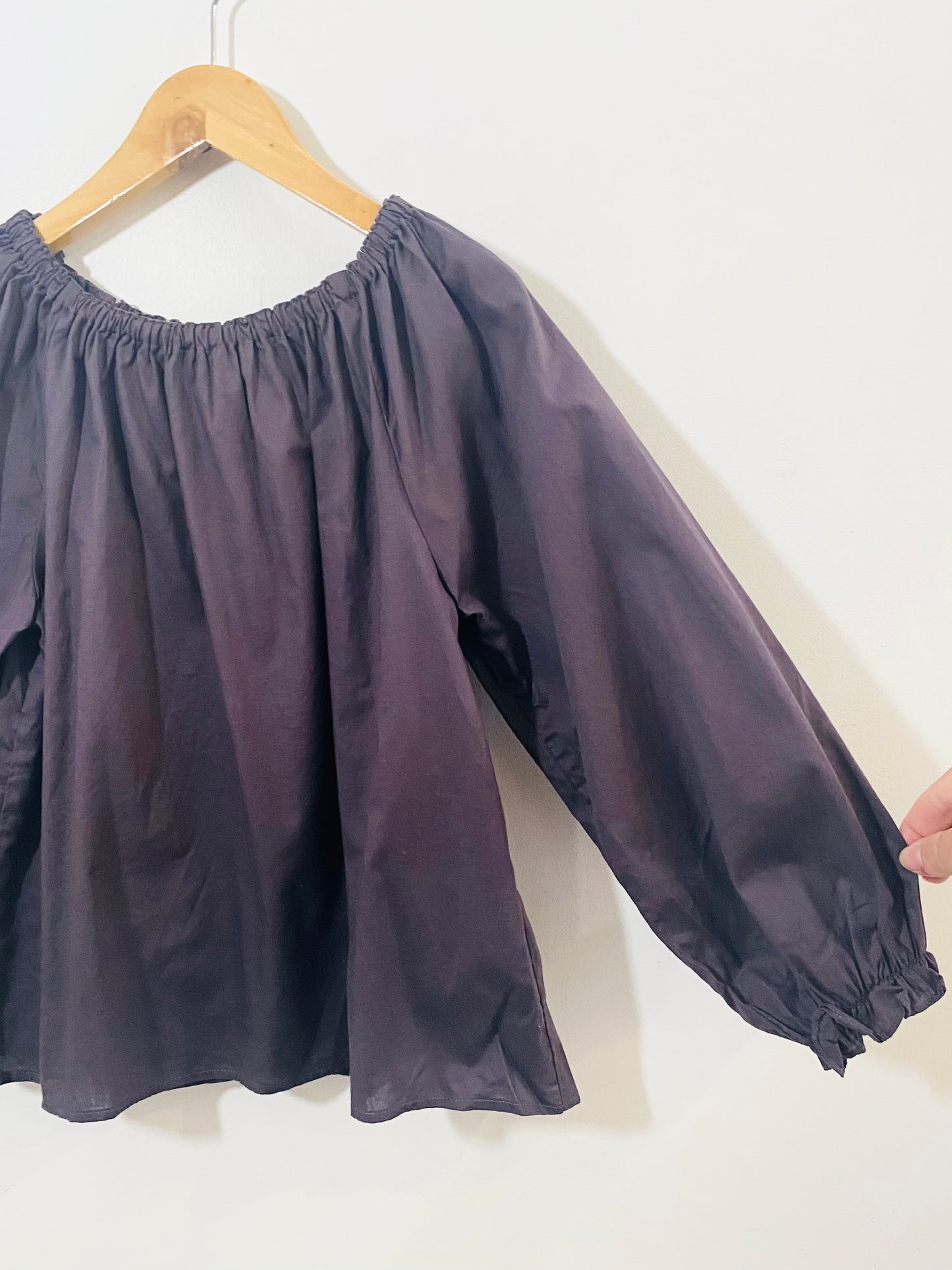 Il etait une Lucide Puff Sleeve Top / 8Y
