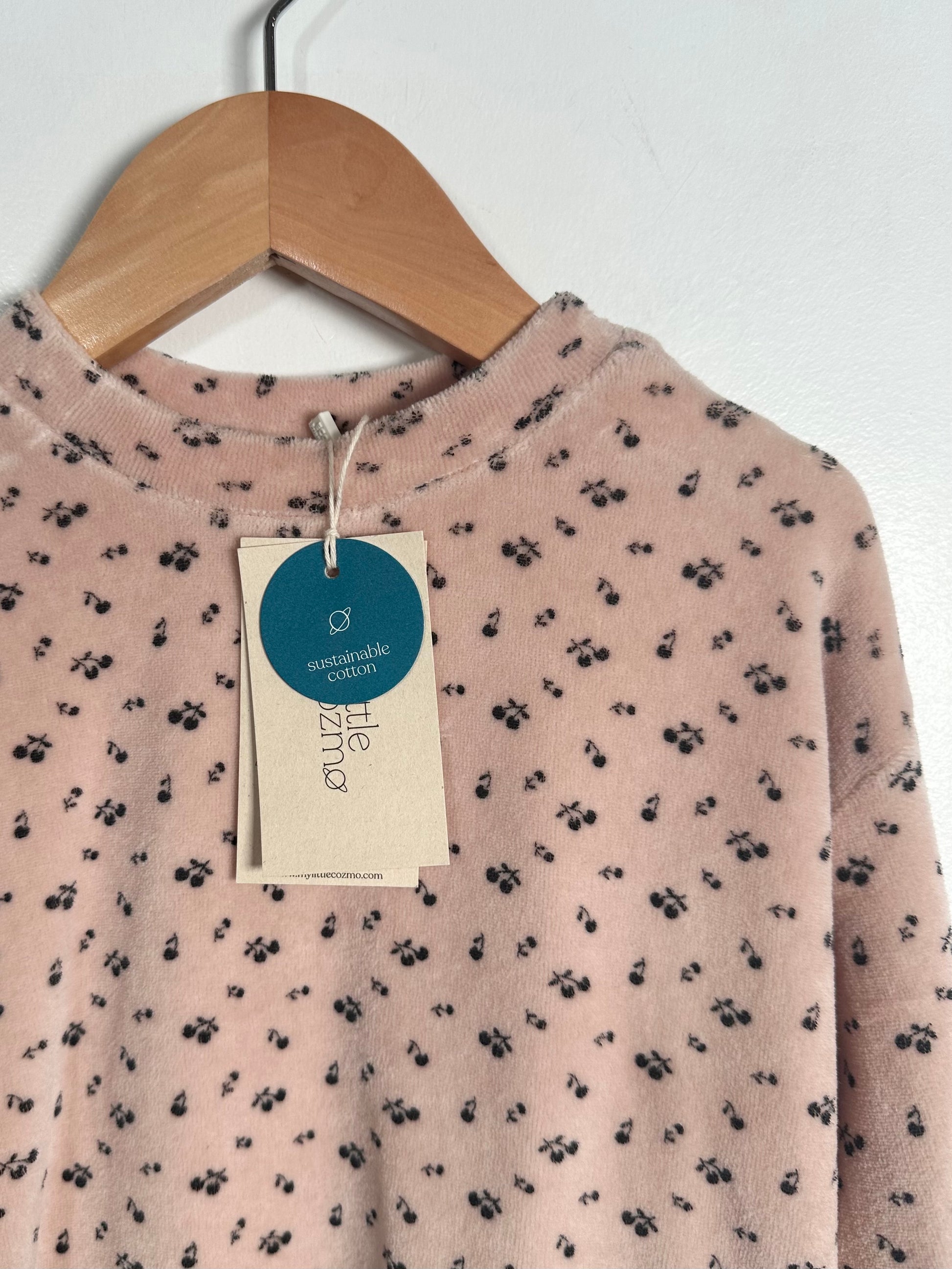 My Little Cozmo Velour Cherry Top / 18M