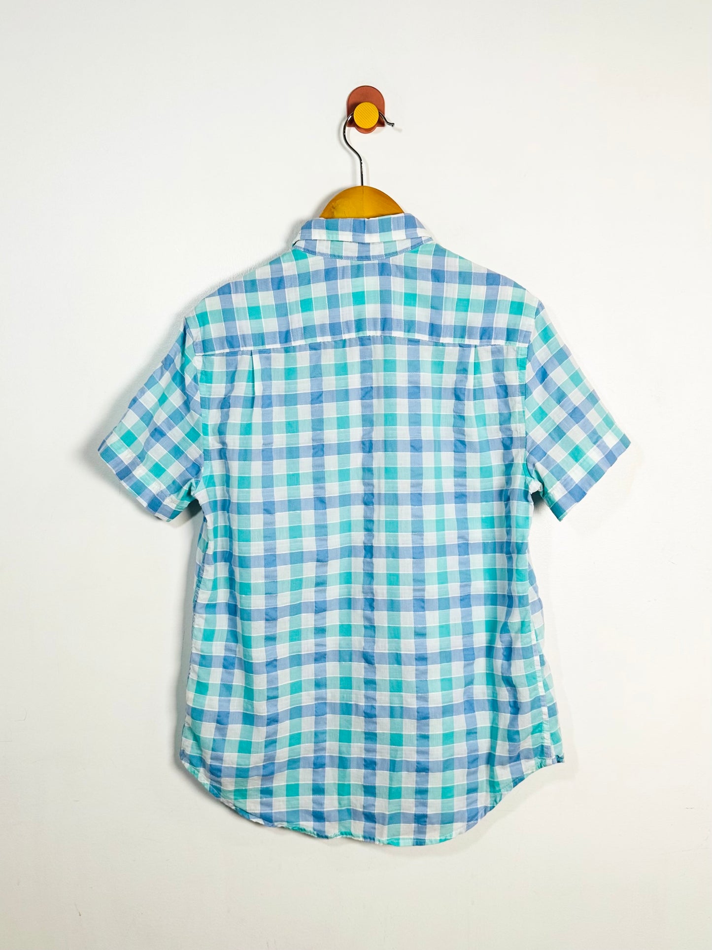 Crewcuts Plaid Button-Up / 12Y