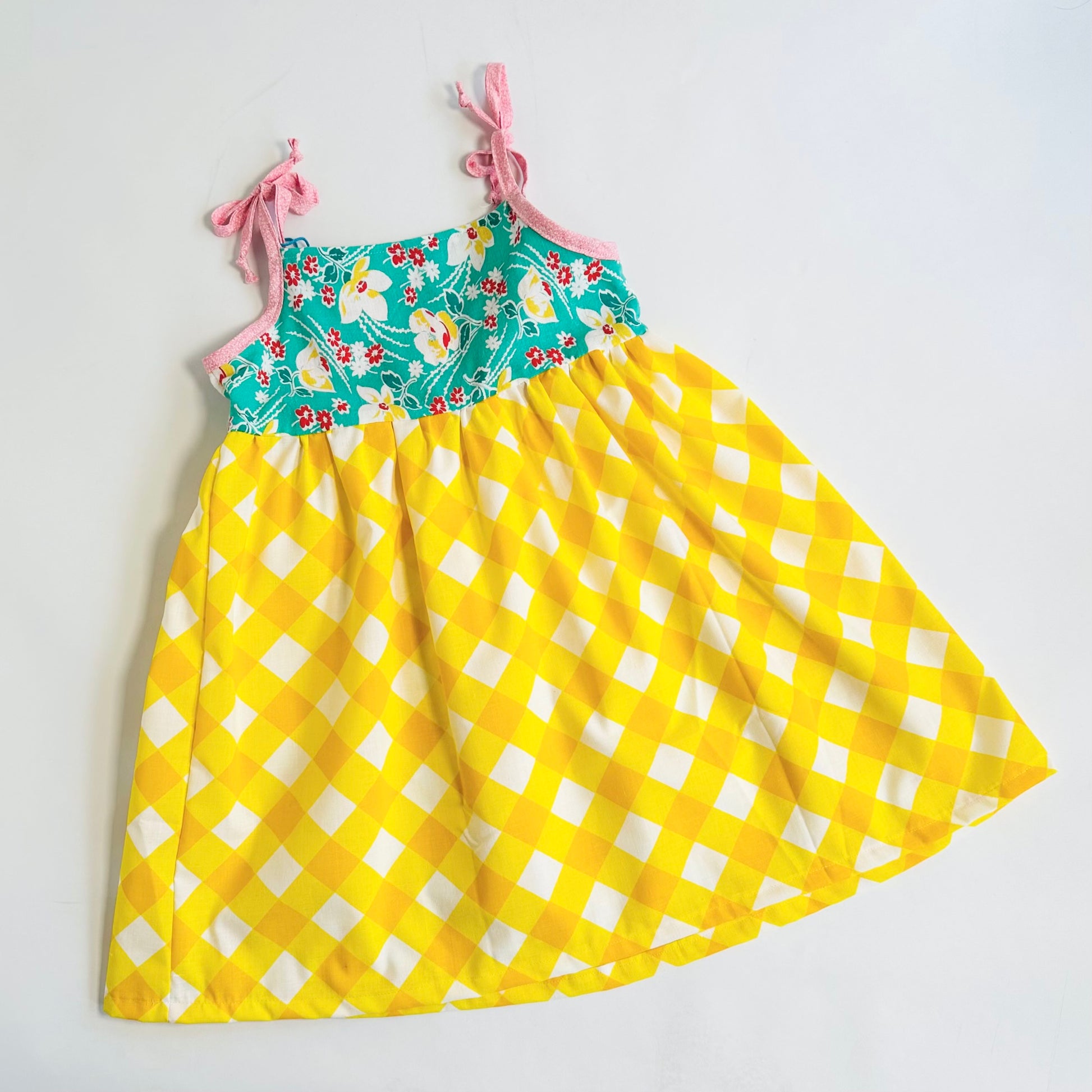 Little Lawless Upcycled Sundress / 6Y