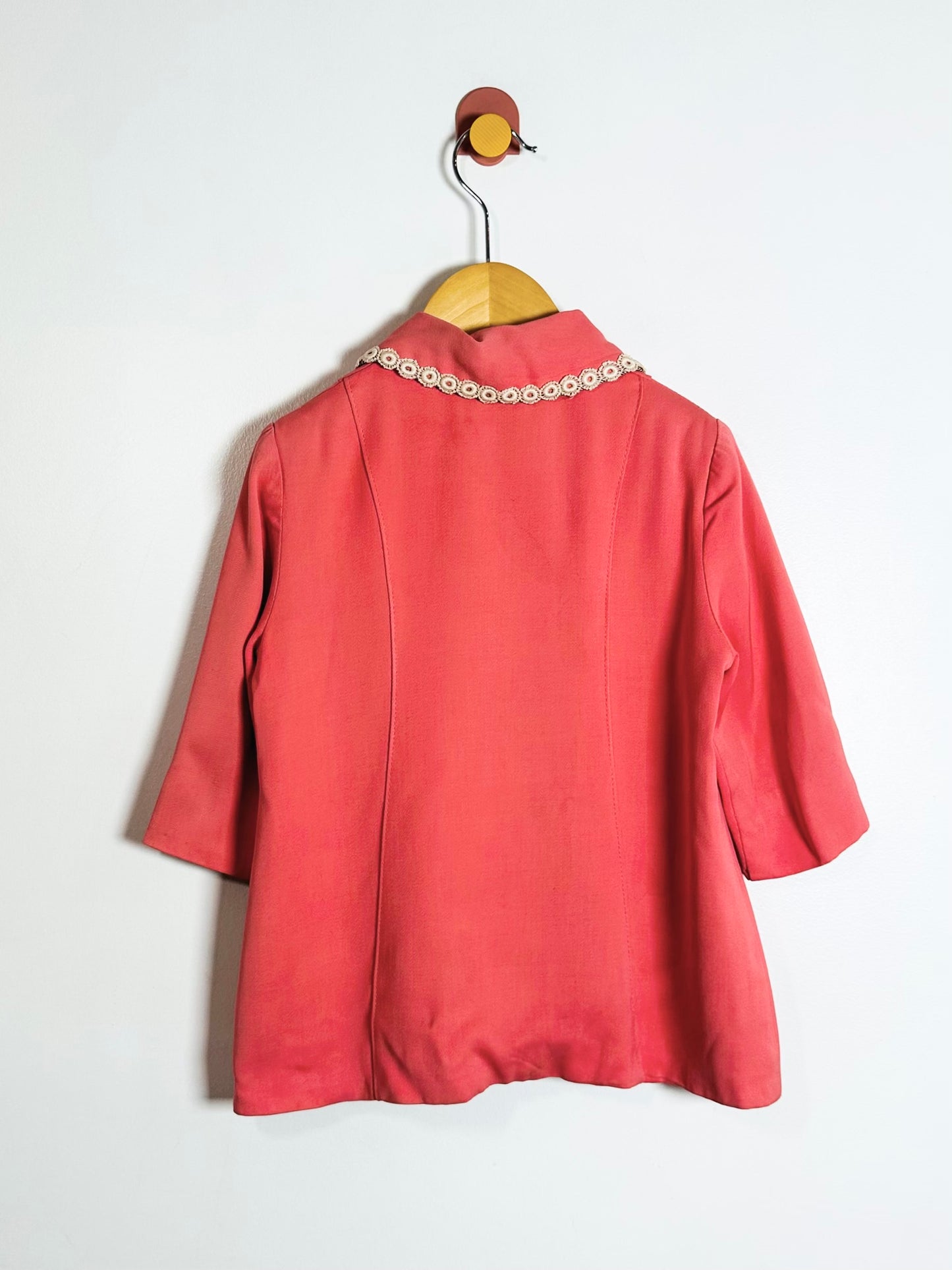 Vintage Collared Overcoat / 18-24M