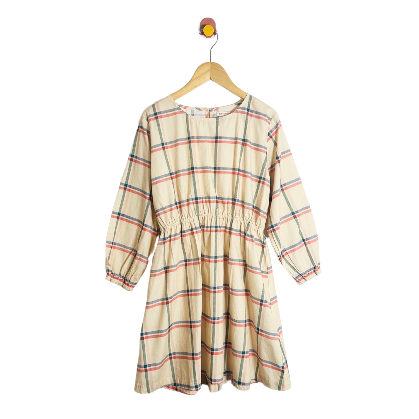 Tiny Cottons Check Dress / 8Y