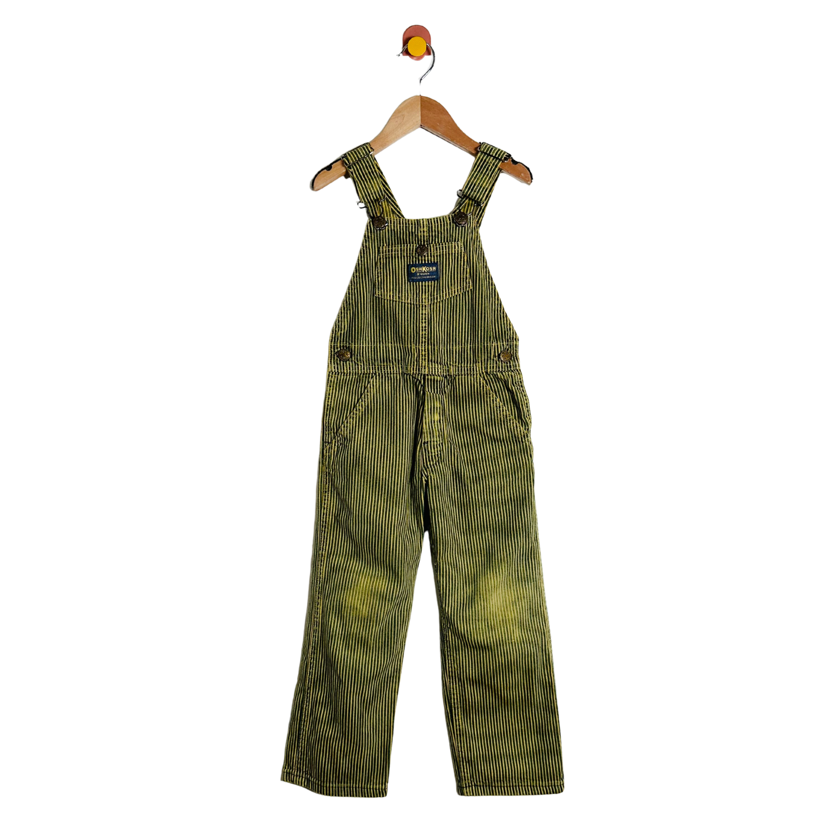 Vintage OshKosh Hickory Stripe Overalls / 5Y – PARACHUTE BROOKLYN